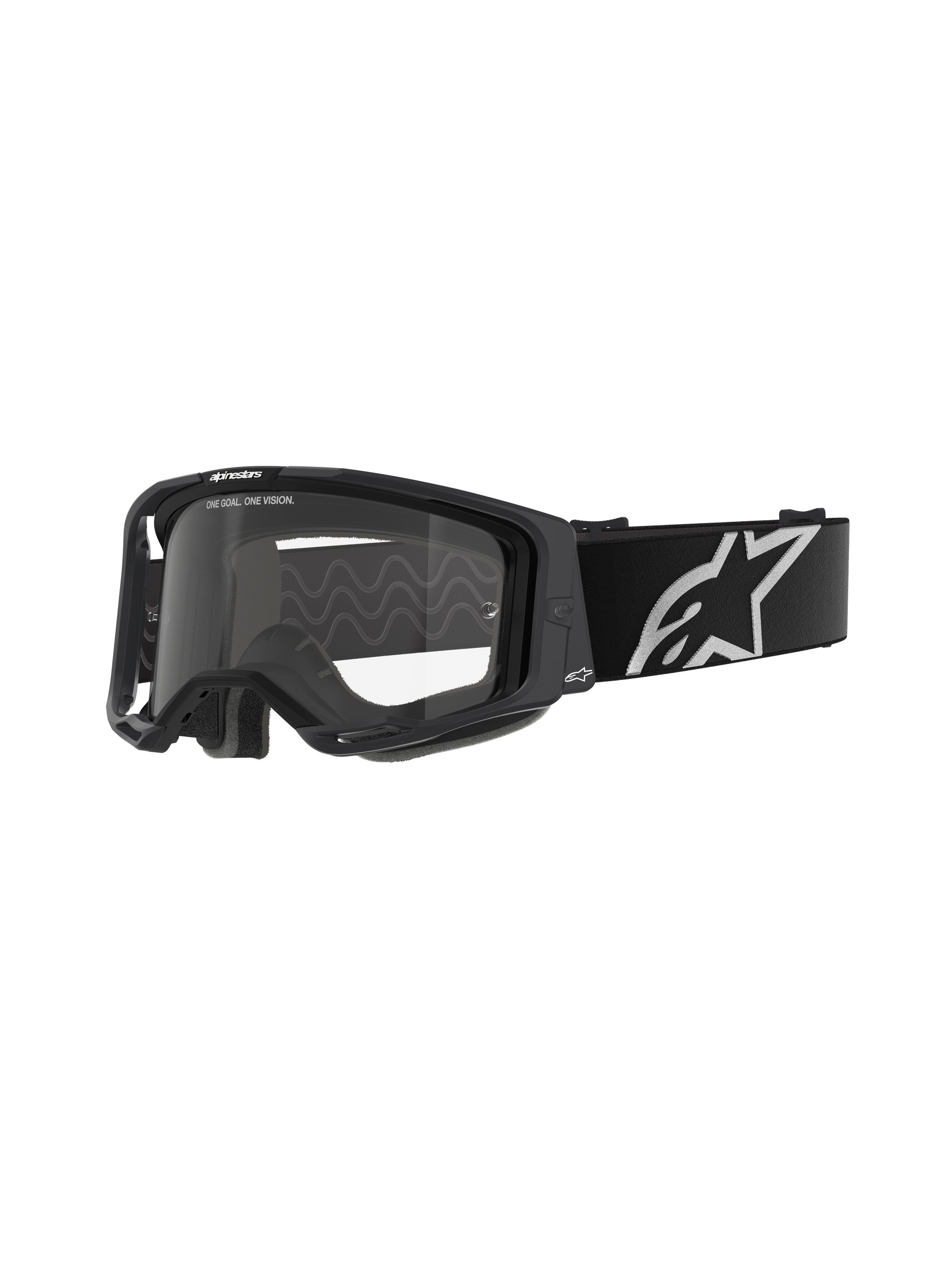 Alpinestars Goggle Vision 8 CORP Svart/ Klart