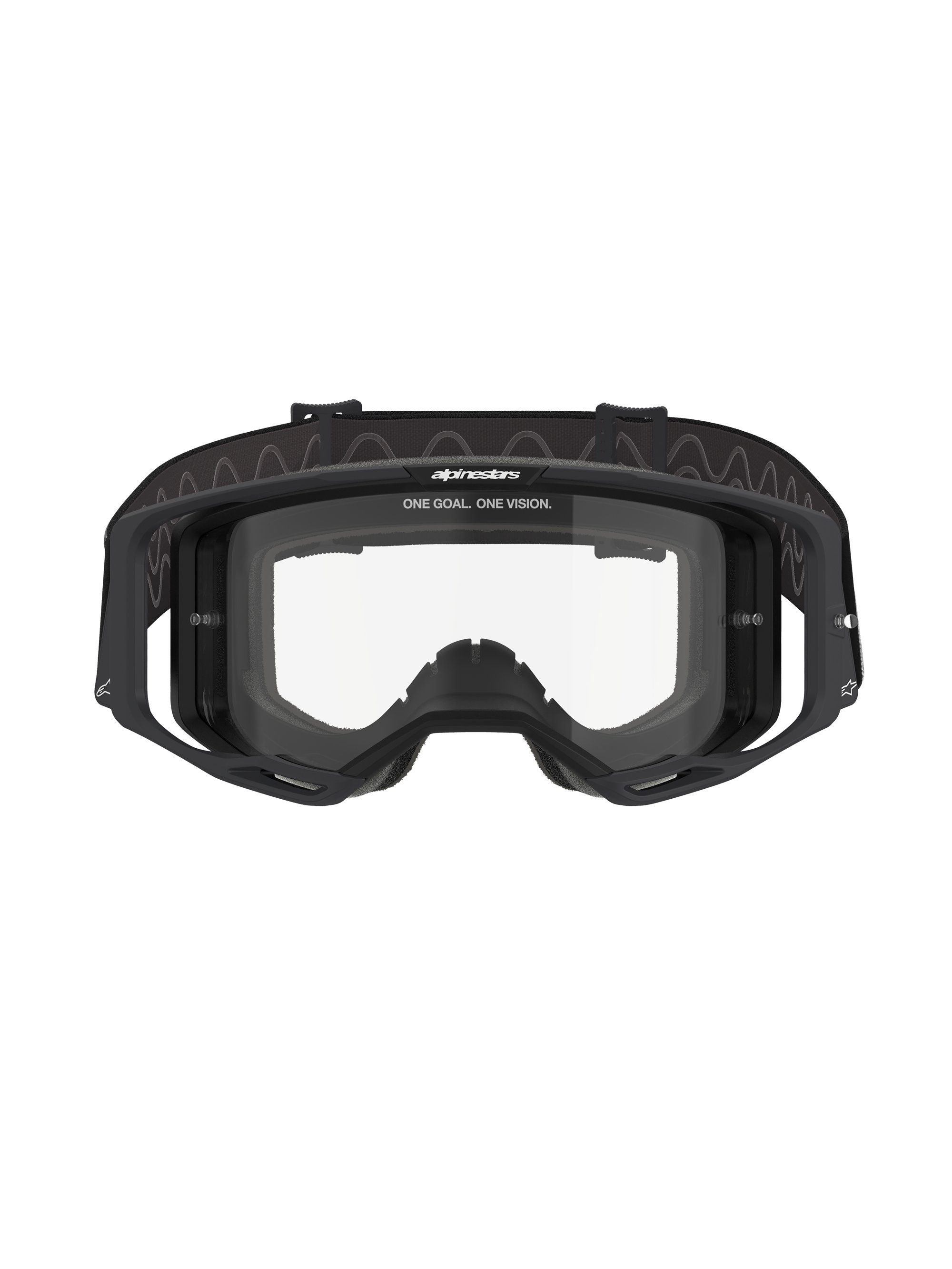 Alpinestars Goggle Vision 8 CORP Svart/ Klart