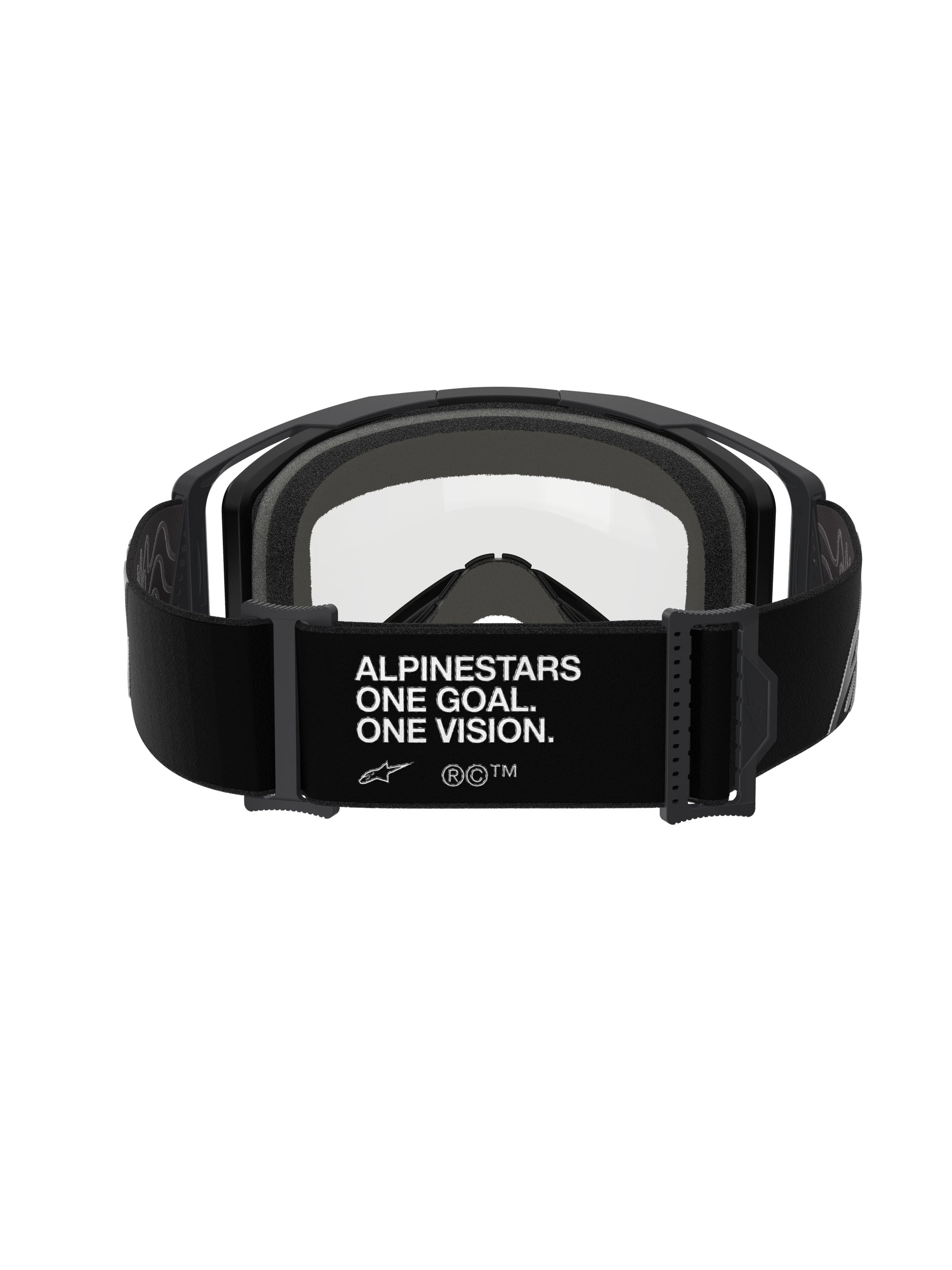 Alpinestars Goggle Vision 8 CORP Dubbelglas Svart/Klart