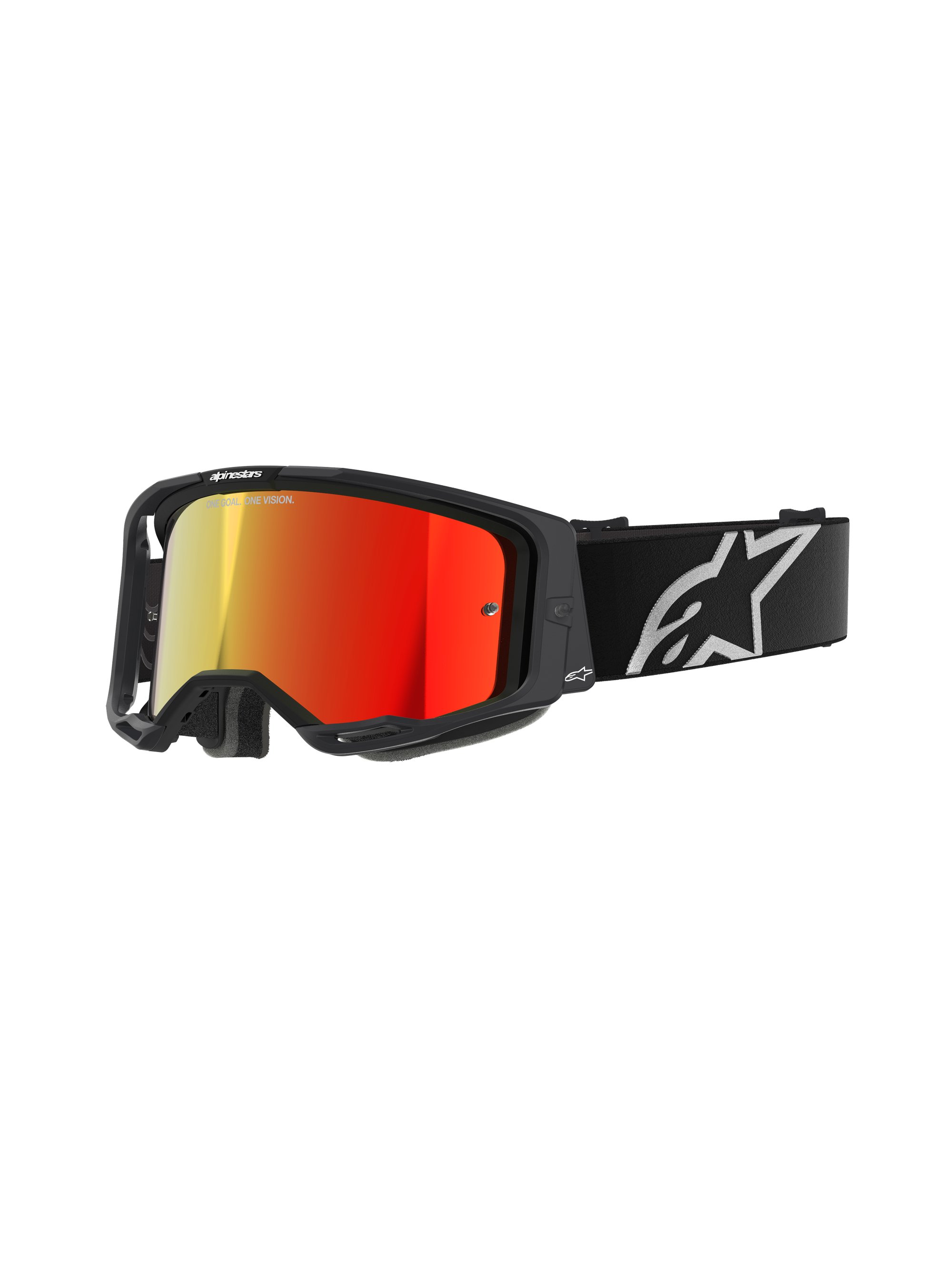 Alpinestars Goggle Vision 8 CORP Svart/Spegel Röd