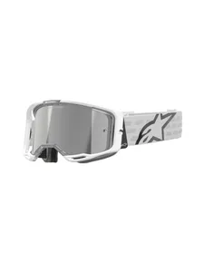 Alpinestars Goggle Vision 8 CORP Vit/Spegel Silver