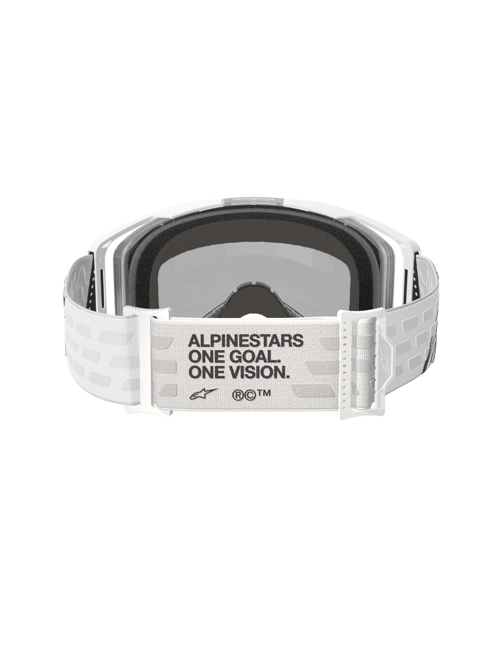 Alpinestars Goggle Vision 8 CORP Vit/Spegel Silver