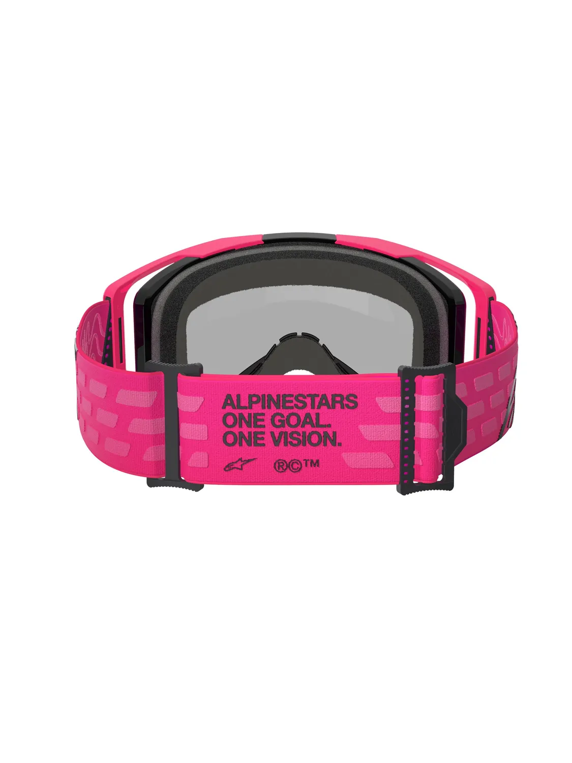 Alpinestars Goggle Vision 8 CORP Rosa/Spegel Röd