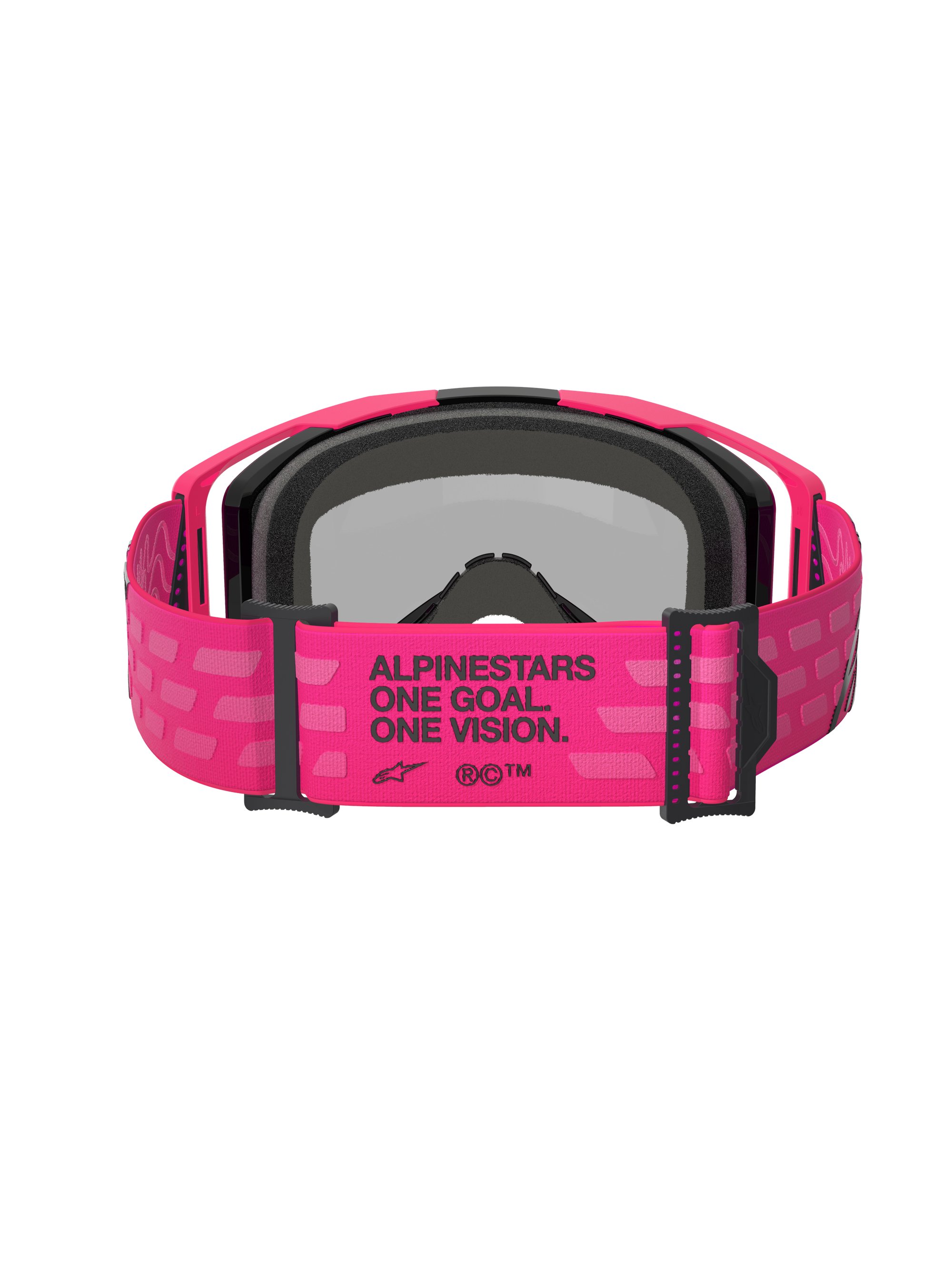 Alpinestars Goggle Vision 8 CORP Rosa/Spegel Röd