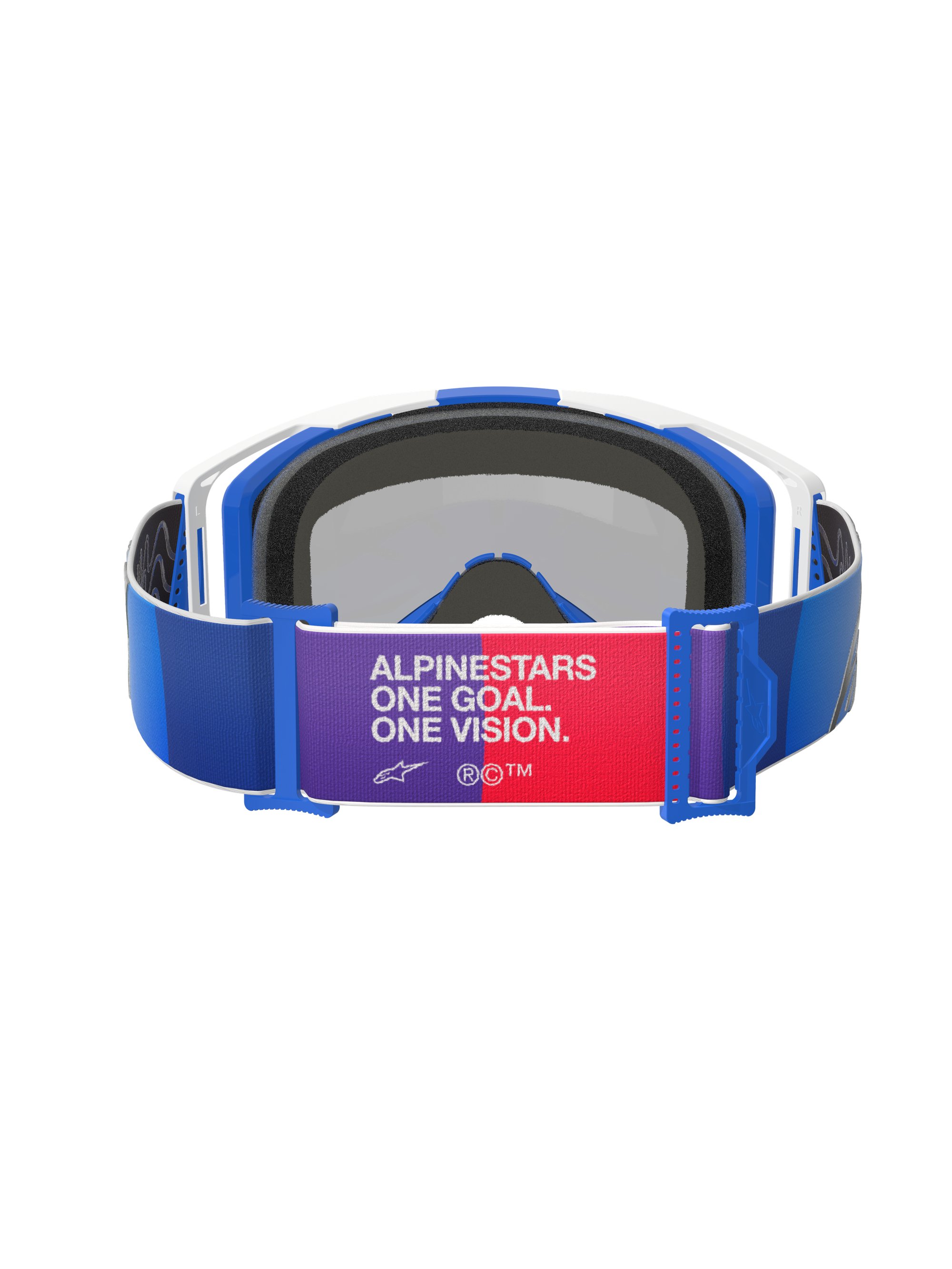 Alpinestars Goggle Vision 8 CORP Blå/Vit Spegel/Blå
