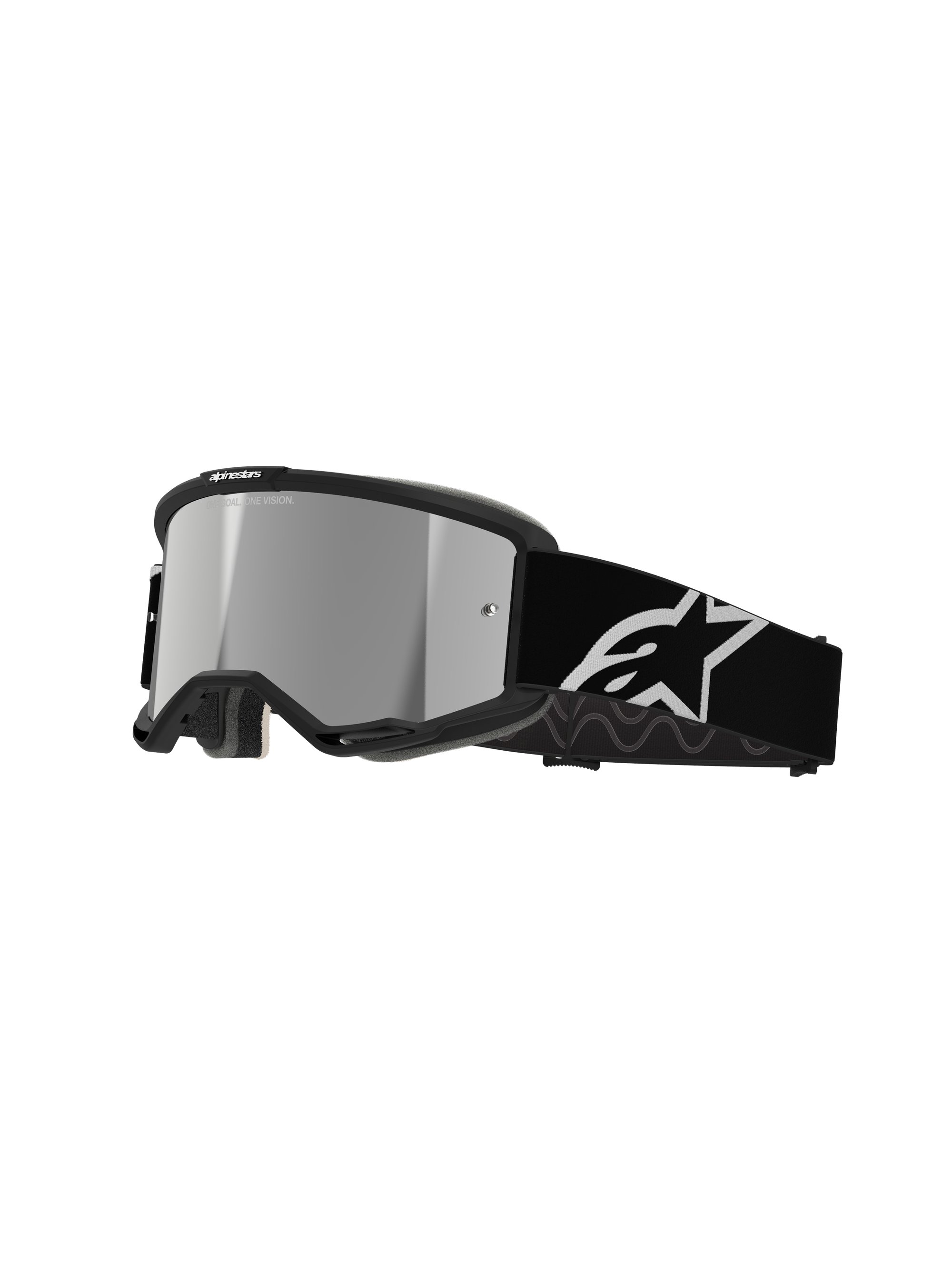 Alpinestars Goggle Vision 5 CORP Svart/Spegel/Silver