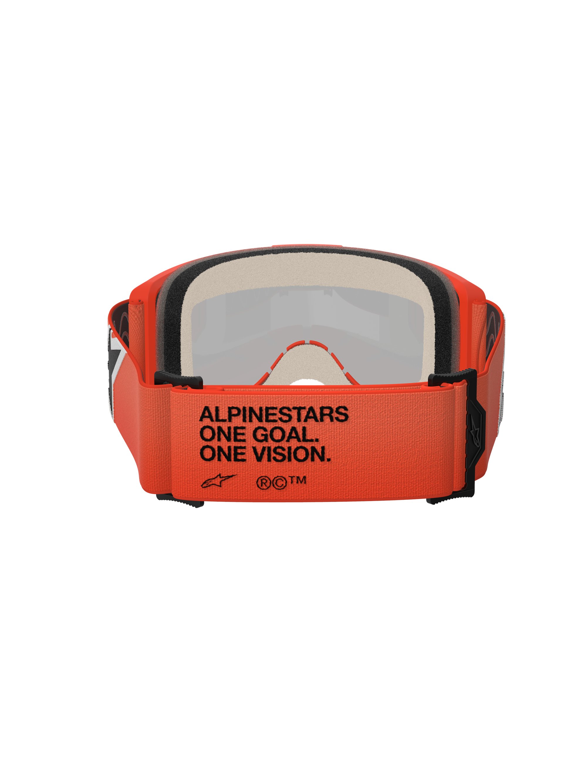 Alpinestars Goggle Vision 5 CORP Orange/Spegel Röd