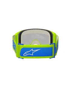 Alpinestars Goggle Vision 5 BLAZE Fluo Gul/Blå Spegel/Blå
