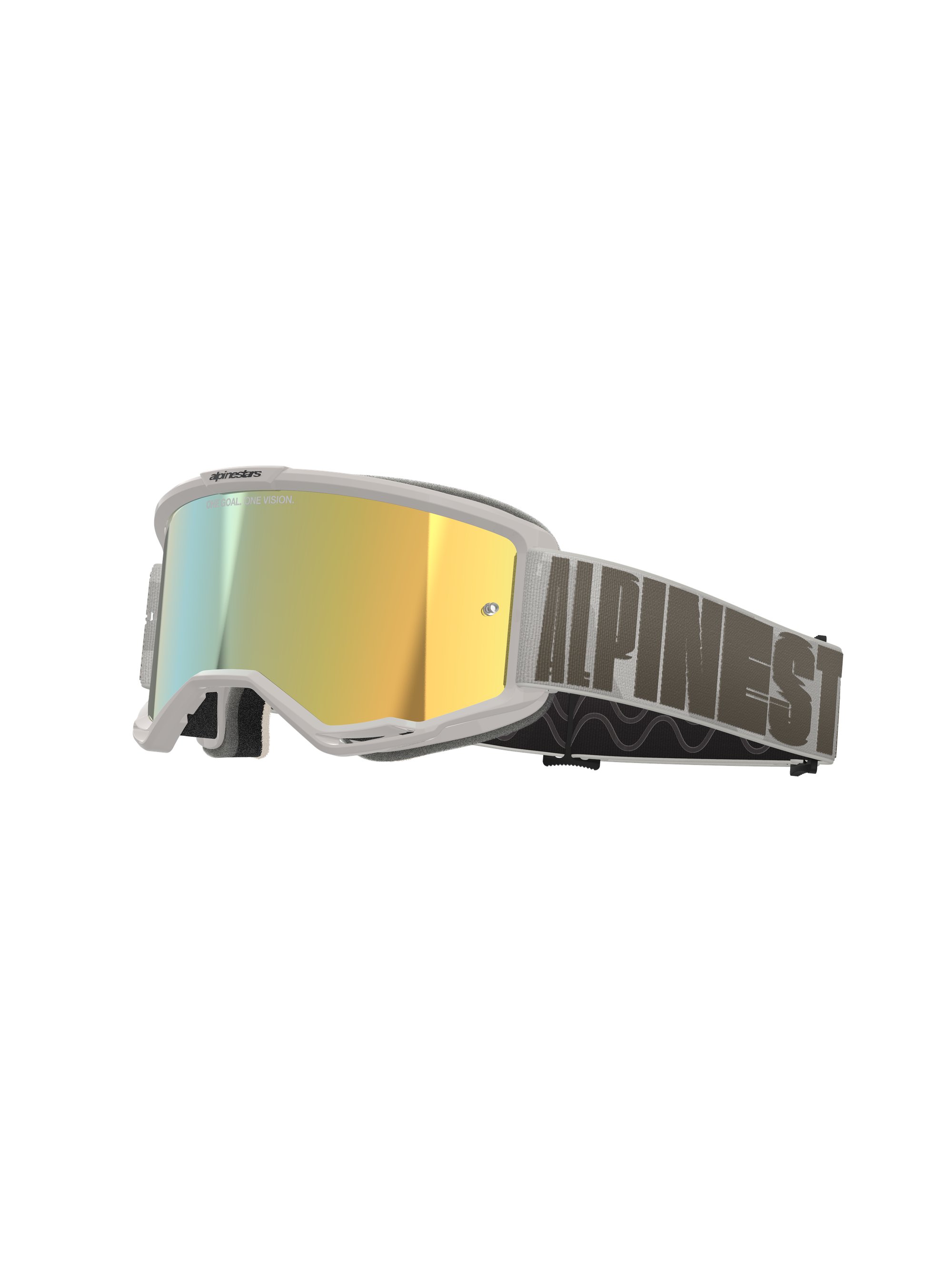 Alpinestars Goggle Vision 5 HOLLOW WIND Spegel Guld