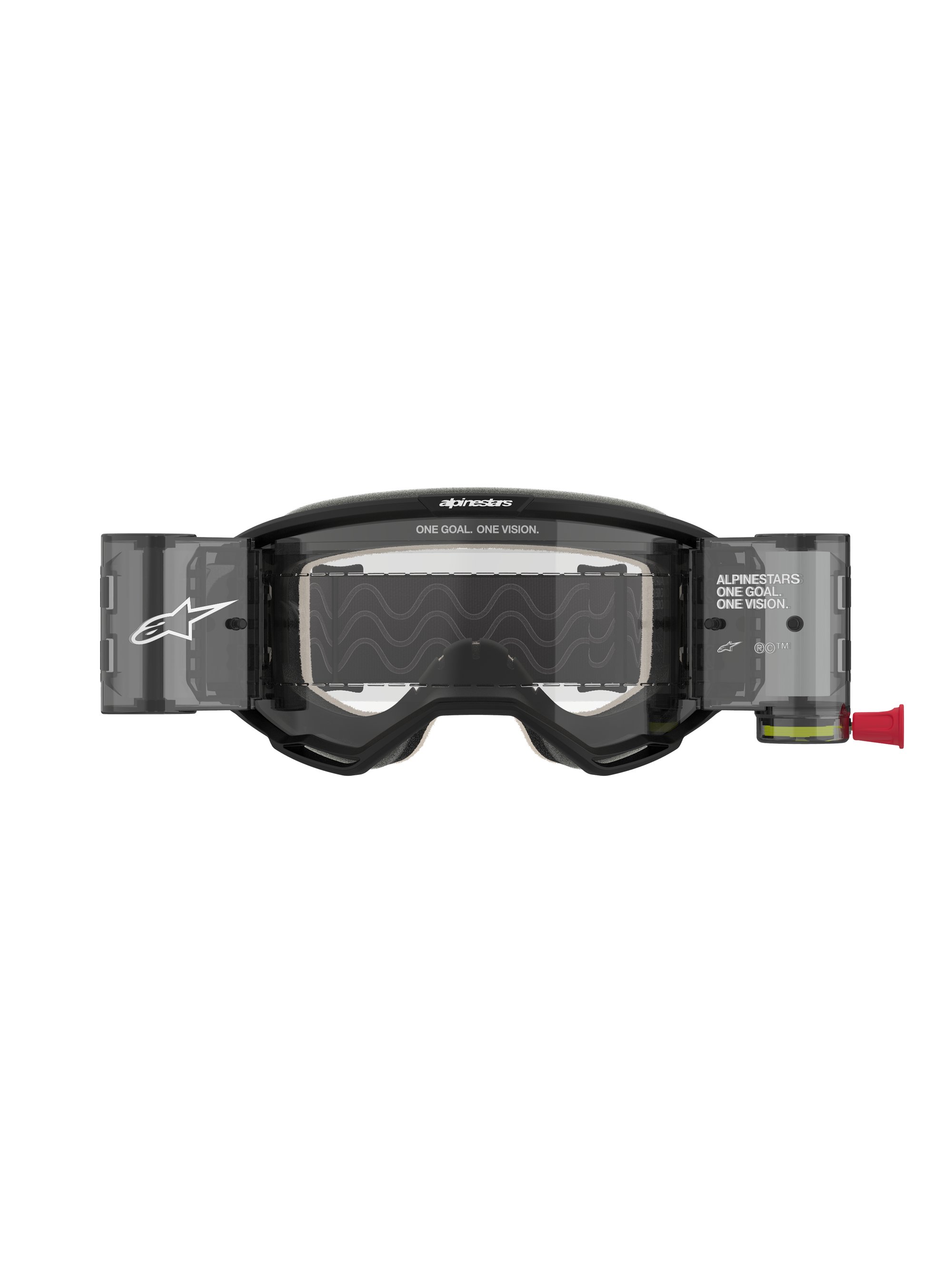 Alpinestars Goggle Vision 5 CORP Svart/Klart ROLL-OFF