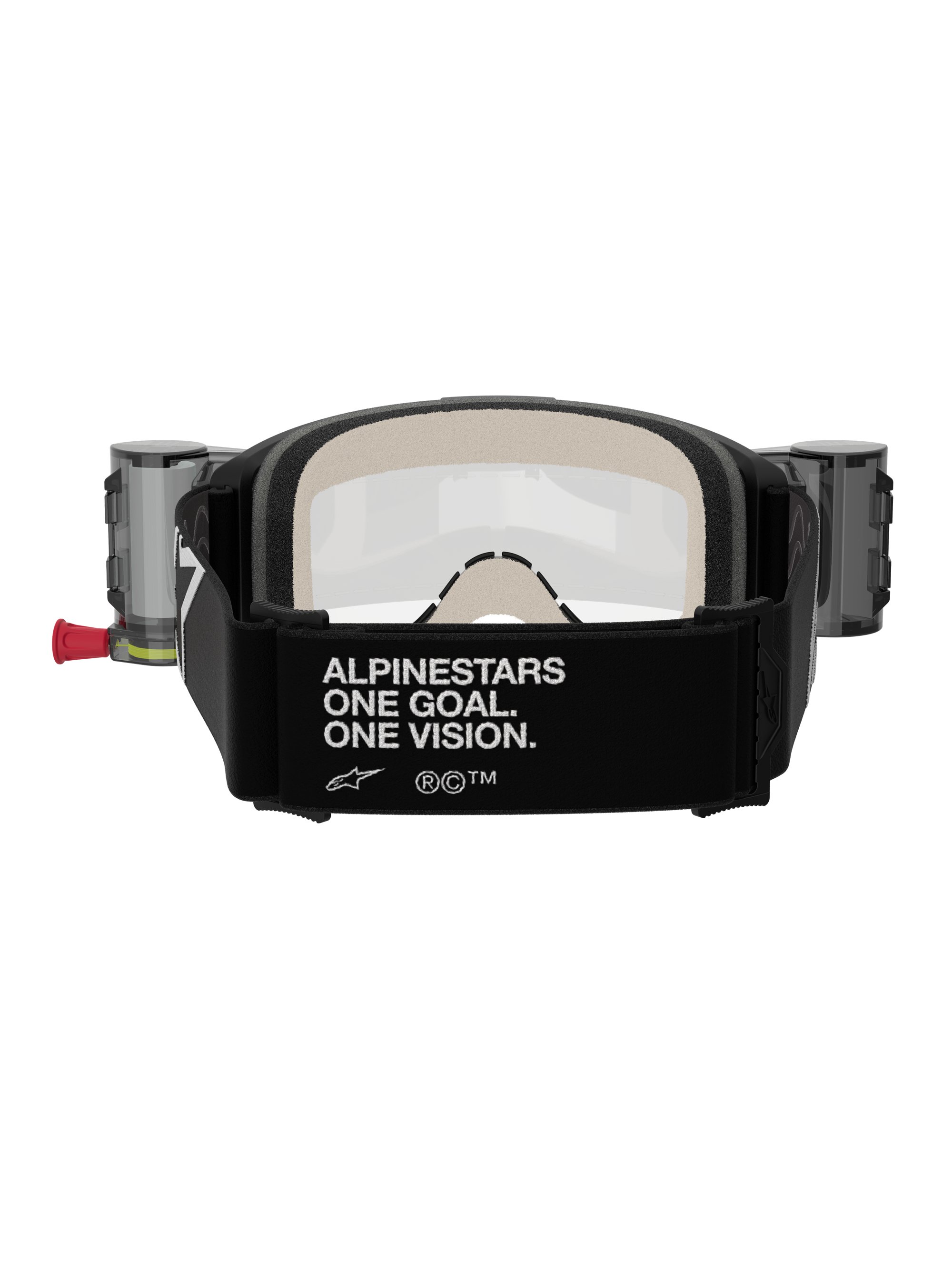 Alpinestars Goggle Vision 5 CORP Svart/Klart ROLL-OFF