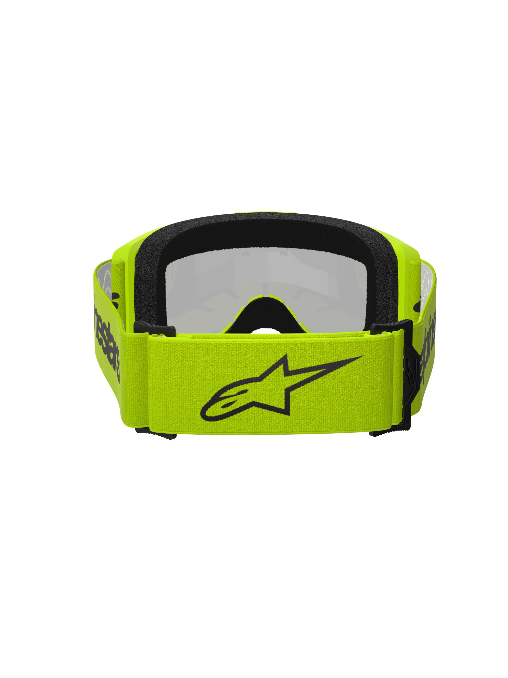 Alpinestars Goggle Vision 3 WORDMARK Gul Fluo/Spegel Silver