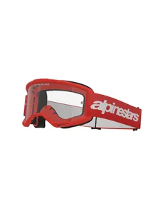 Alpinestars Goggle Vision 3 WORDMARK Röd/Klart