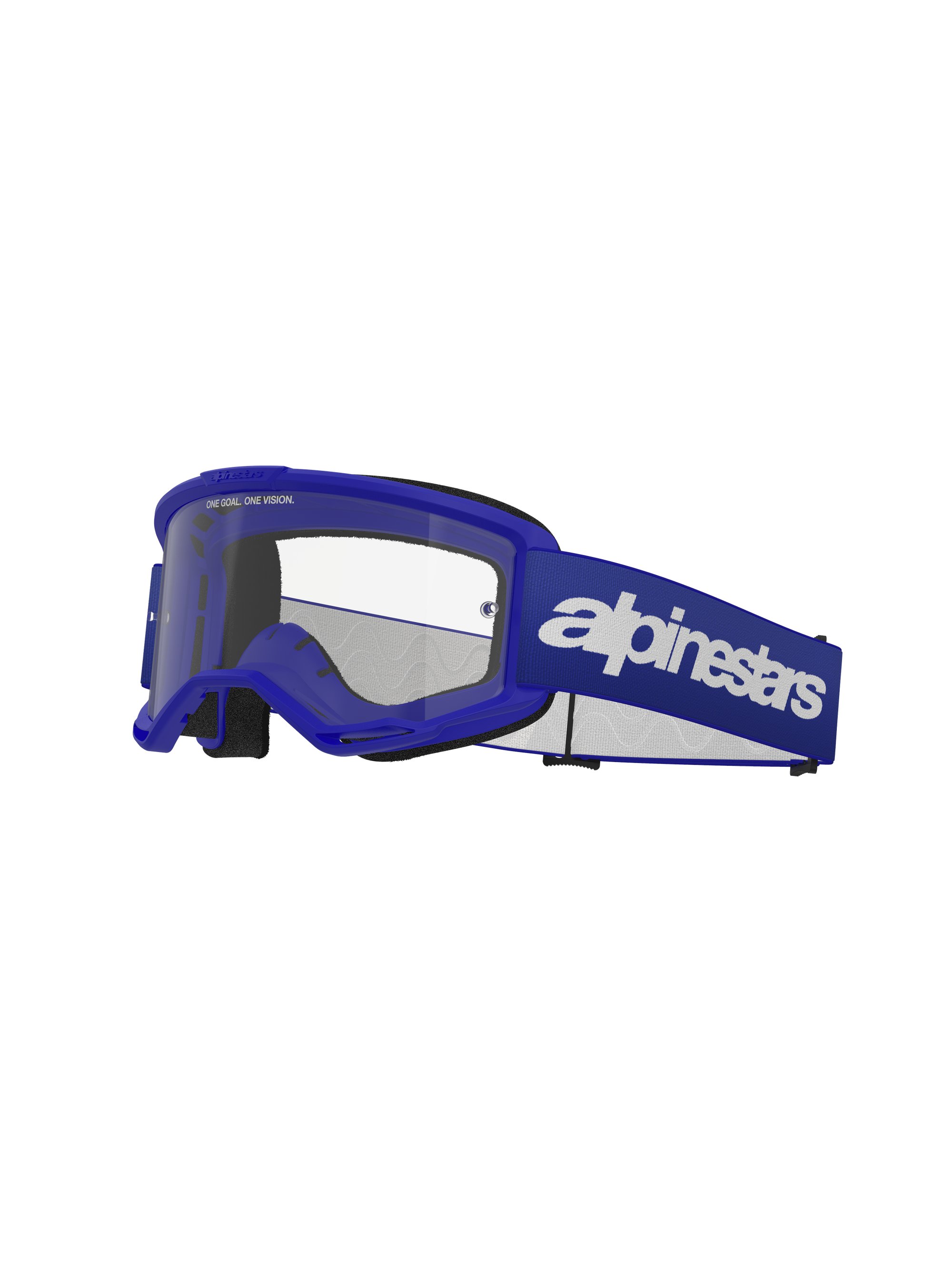 Alpinestars Goggle Vision 3 WORDMARK Blå/Klart