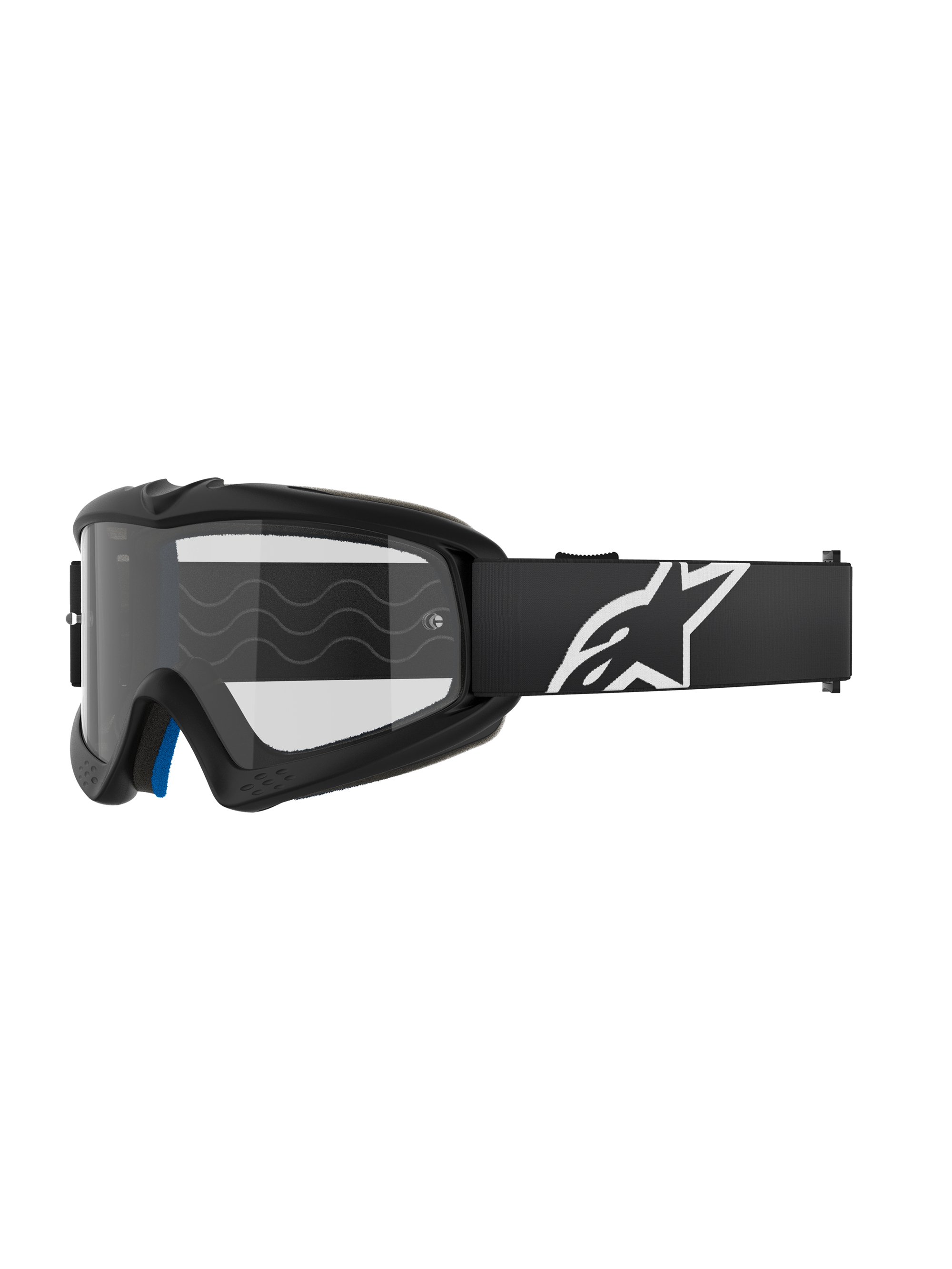 Alpinestars Goggle Vision YOUTH CORP Svart/Klart
