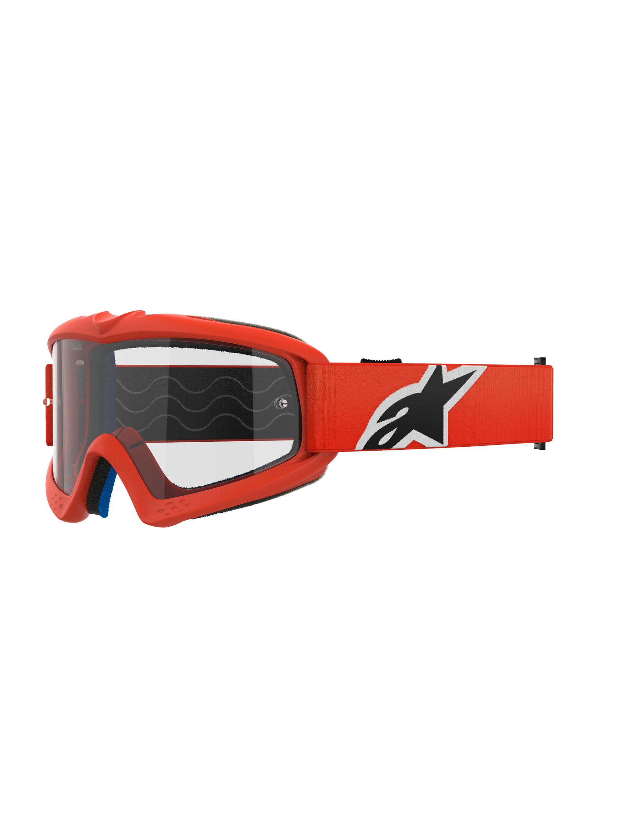 Alpinestars Goggle Vision YOUTH CORP Orange/Klart