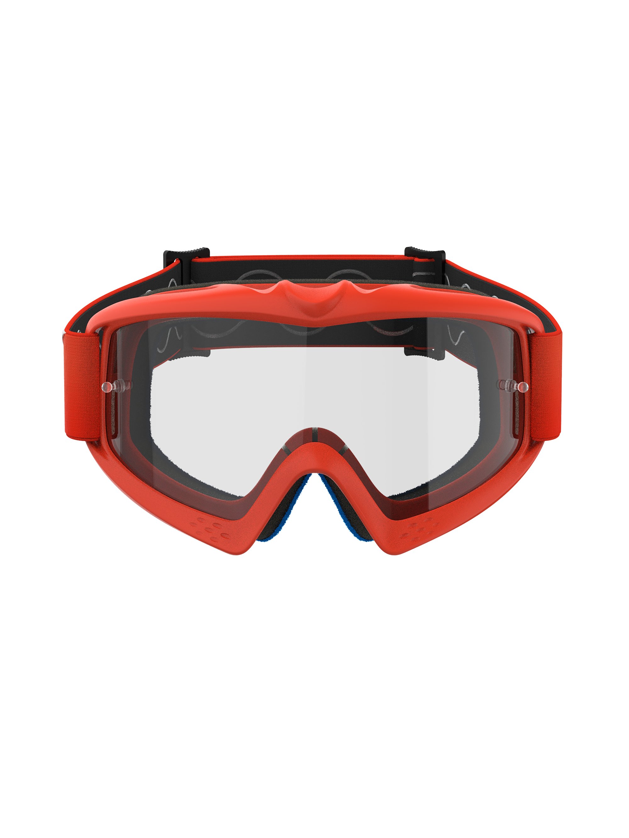 Alpinestars Goggle Vision YOUTH CORP Orange/Klart