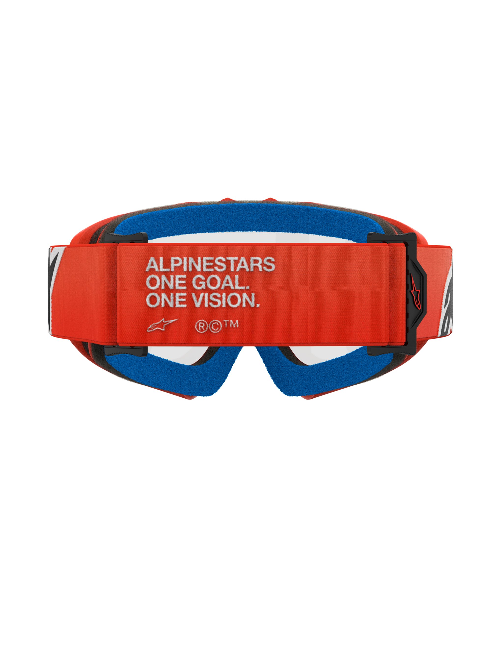 Alpinestars Goggle Vision YOUTH CORP Orange/Klart