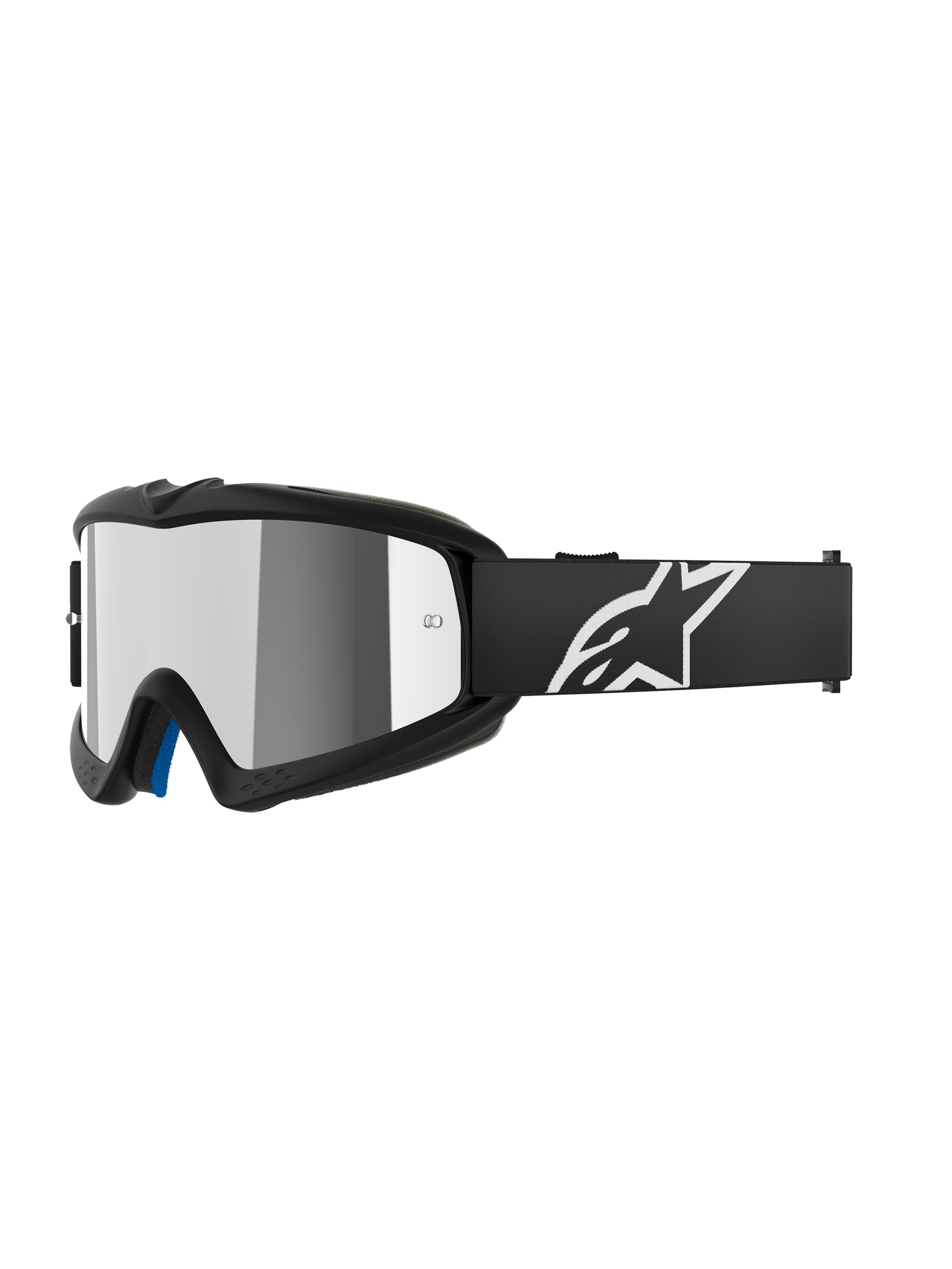 Alpinestars Goggle Vision YOUTH CORP Svart/Spegel Silver