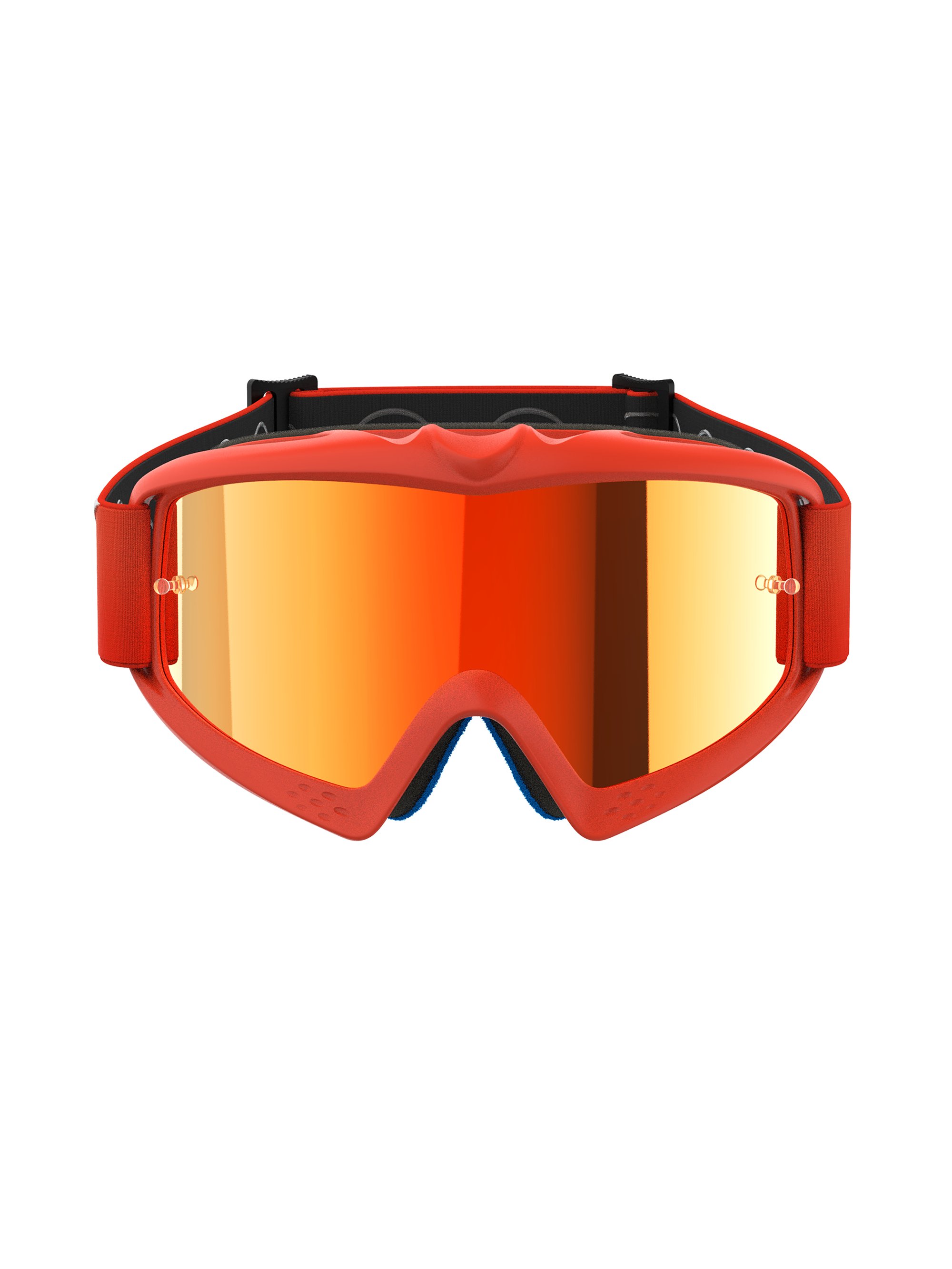 Alpinestars Goggle Vision YOUTH CORP Orange/Spegel Röd