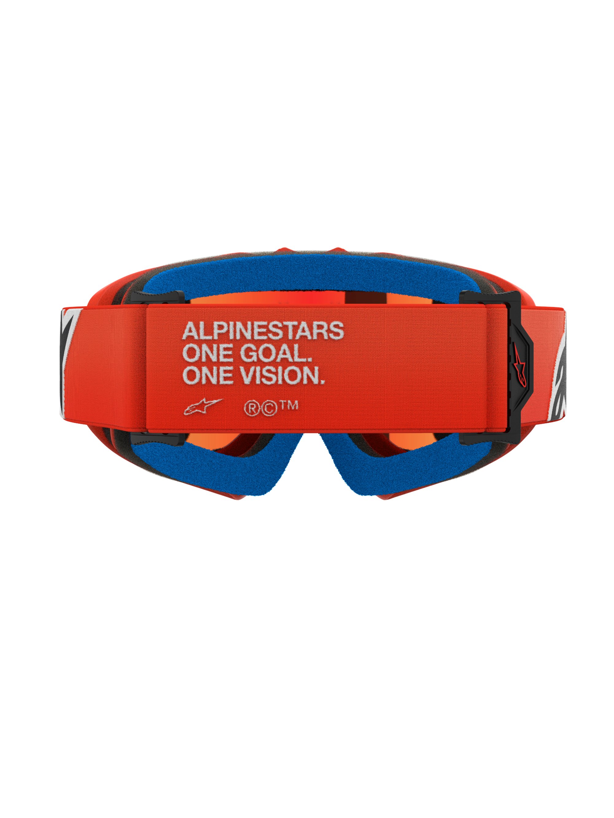 Alpinestars Goggle Vision YOUTH CORP Orange/Spegel Röd