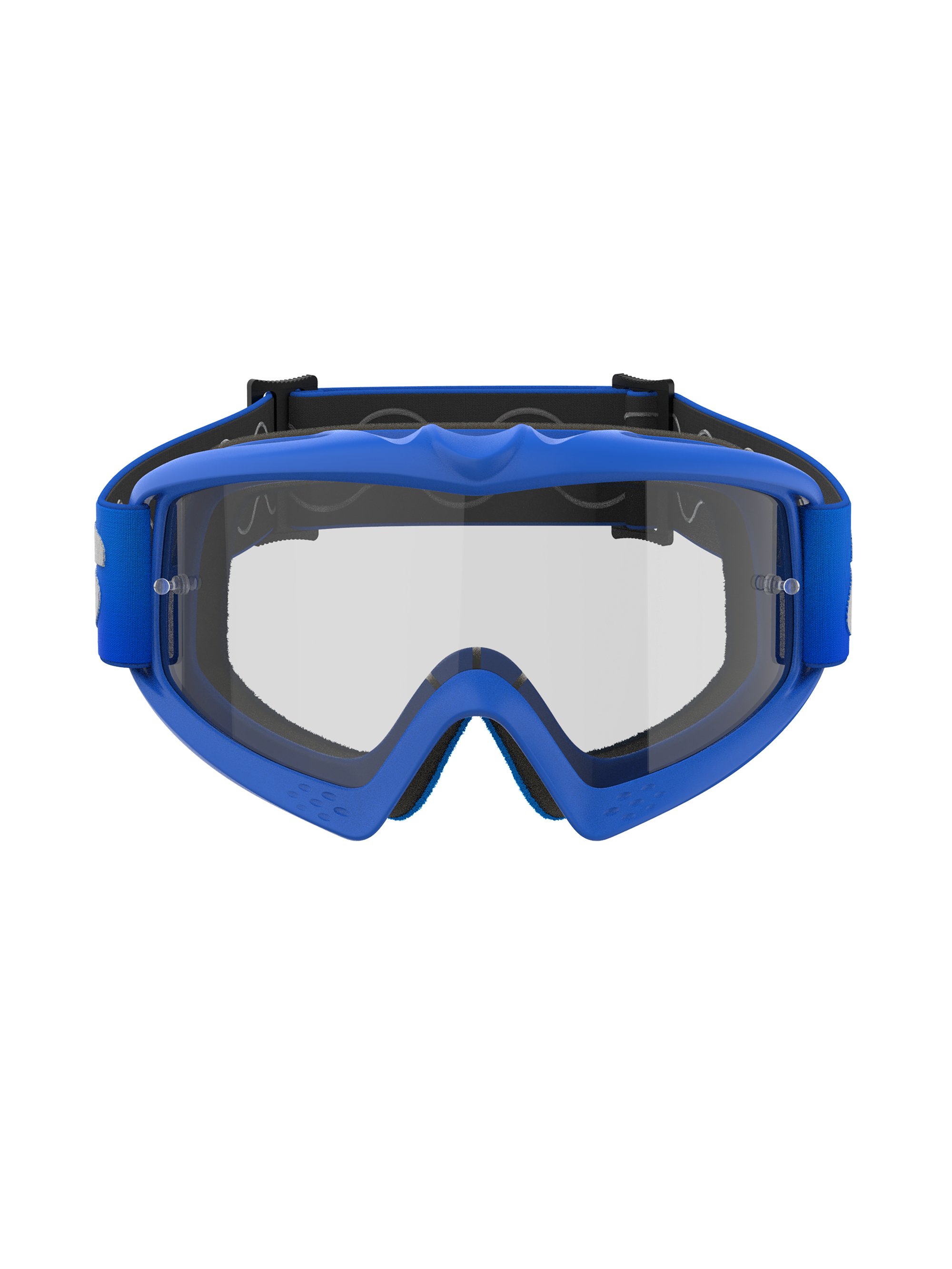 Alpinestars Goggle Vision YOUTH BLAZE Blå/Klart