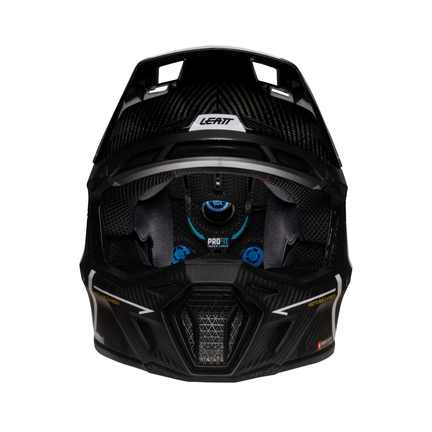 Leatt Helmet Kit Moto 9.5 Carbon/White V25