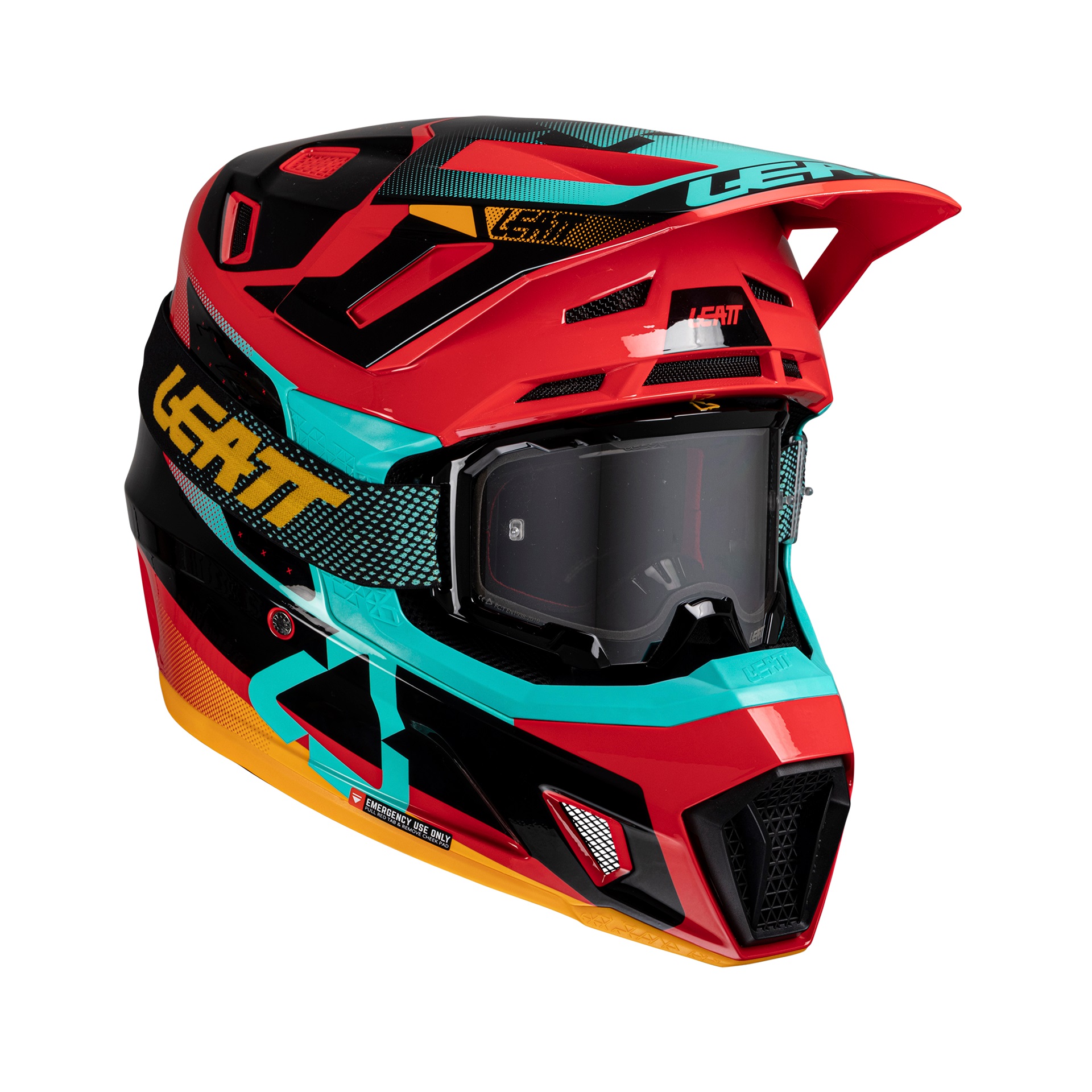 Leatt Helmet Kit Moto 7.5 V25 Red