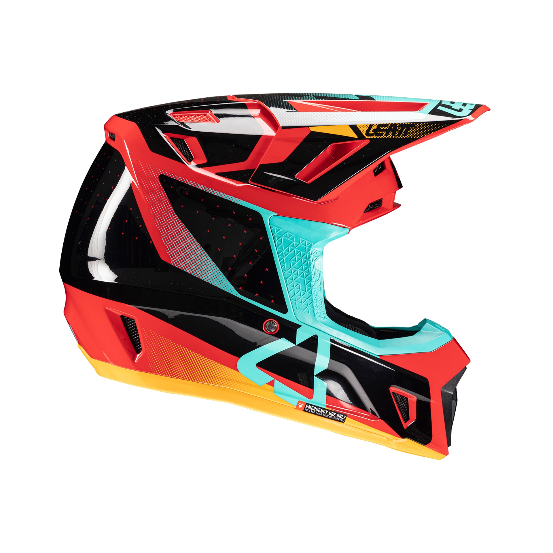 Leatt Helmet Kit Moto 7.5 V25 Red