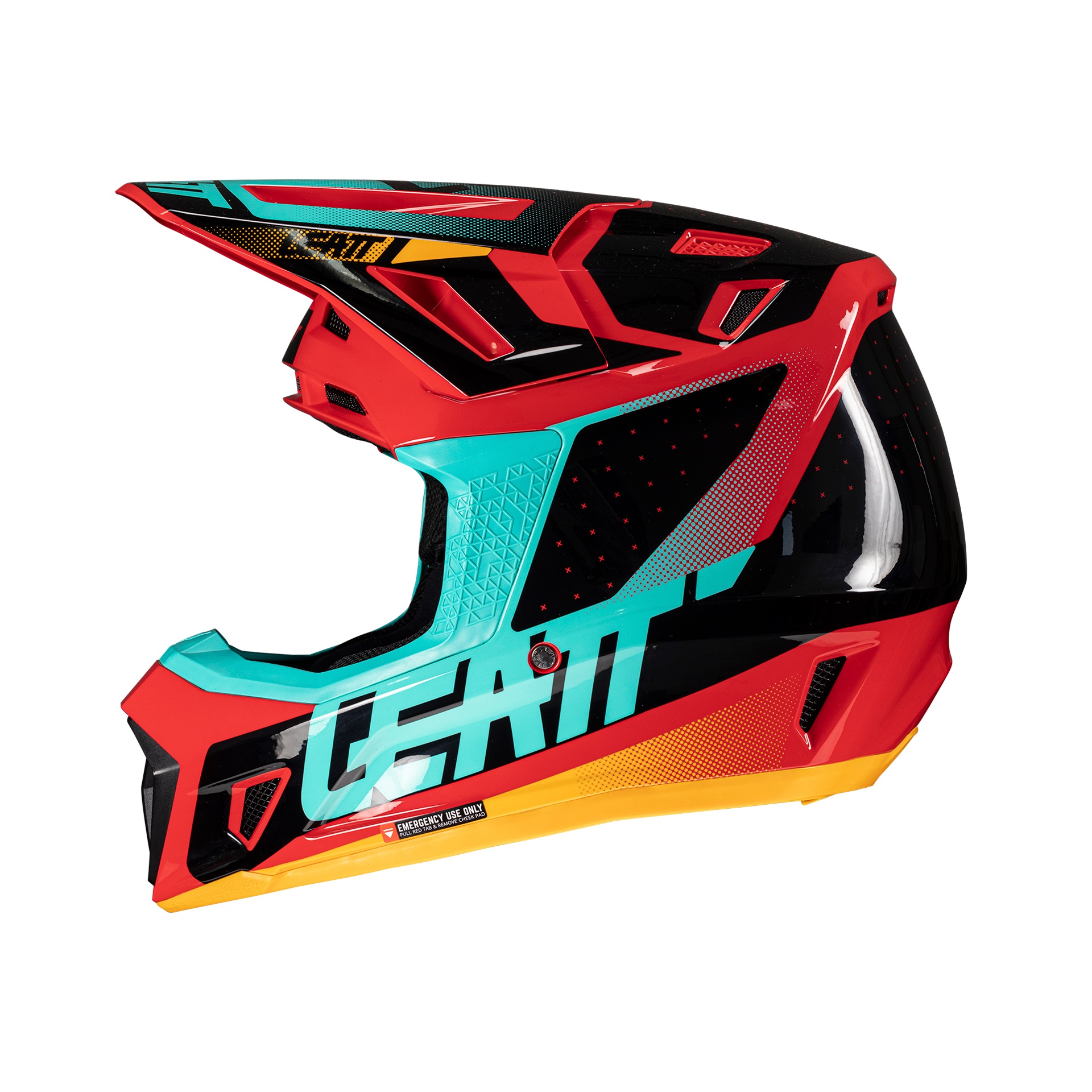 Leatt Helmet Kit Moto 7.5 V25 Red
