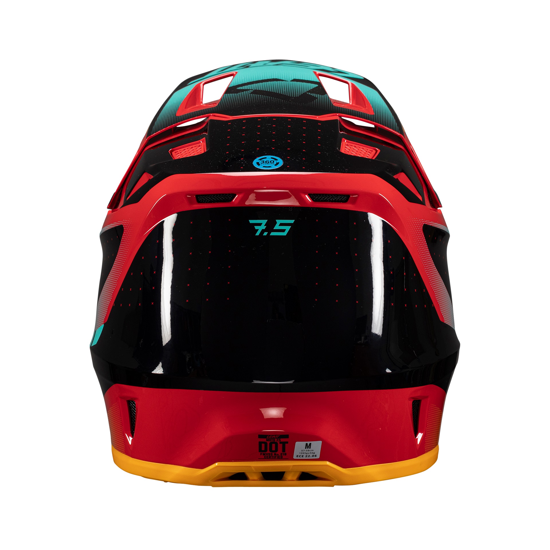 Leatt Helmet Kit Moto 7.5 V25 Red