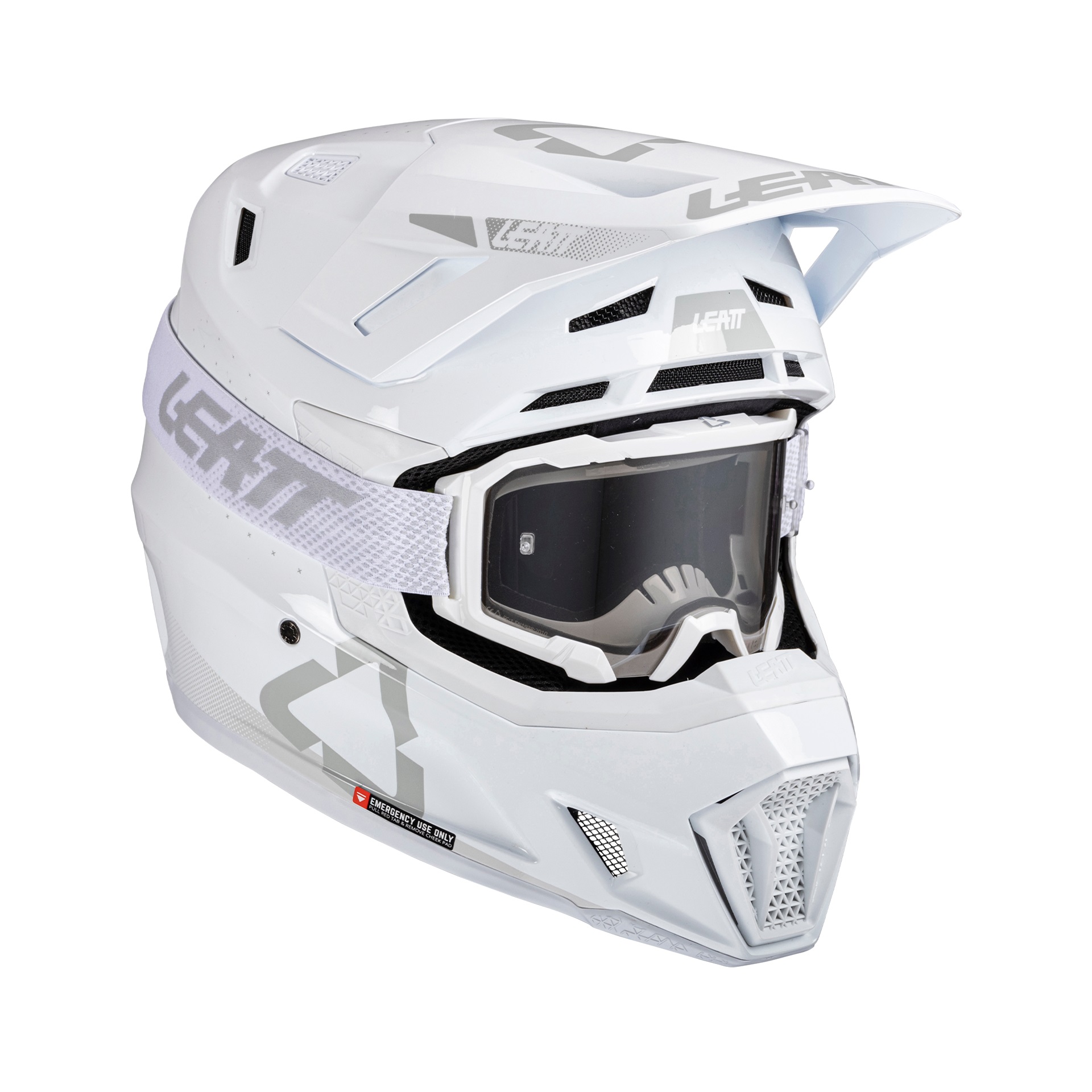 Leatt Helmet Kit Moto 7.5 V25 White