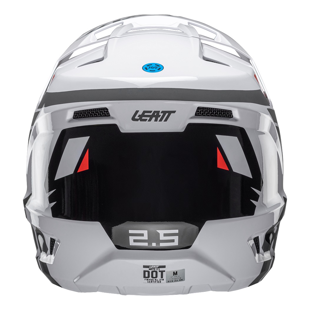Leatt Helmet Moto 2.5 V25 White