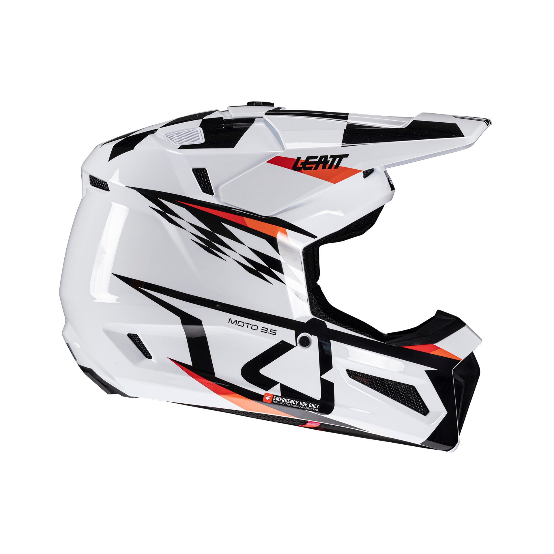 Leatt Helmet Kit Moto 3.5 Jr V25 White