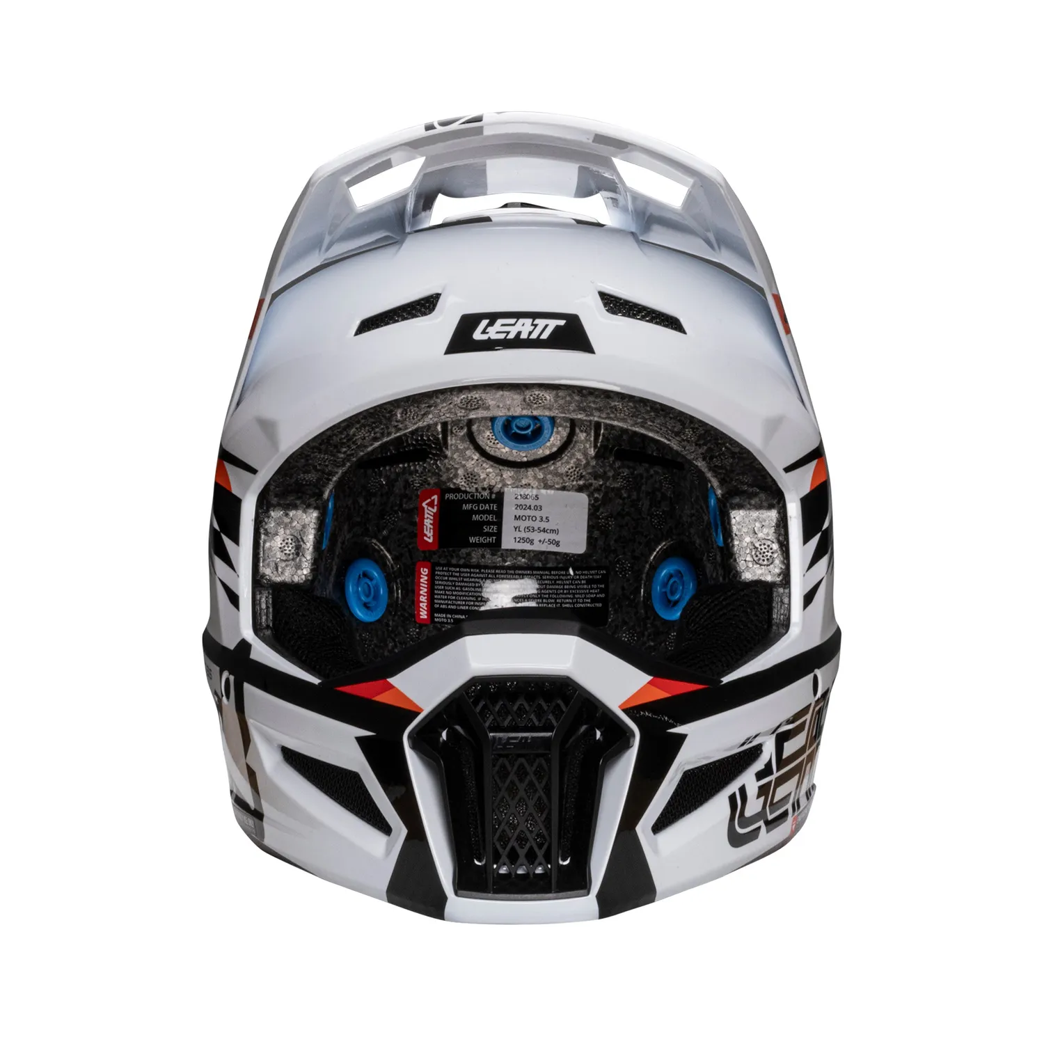 Leatt Helmet Kit Moto 3.5 Jr V25 White