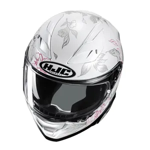 HJC Hjälm F71 Eliz Vit/Rosa MC8