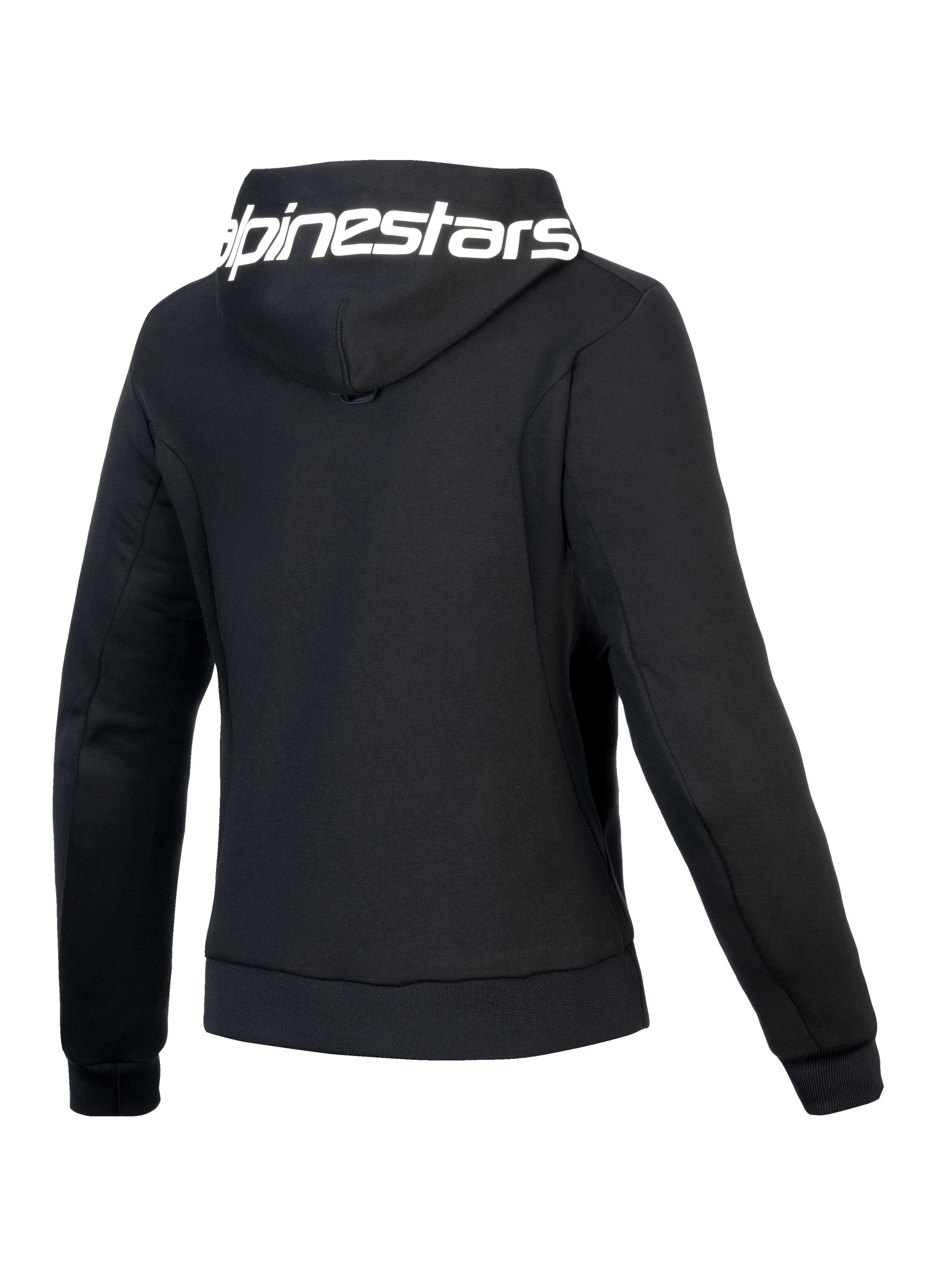 Alpinestars Hoodie Dam Chrome v2 Svart/Vit