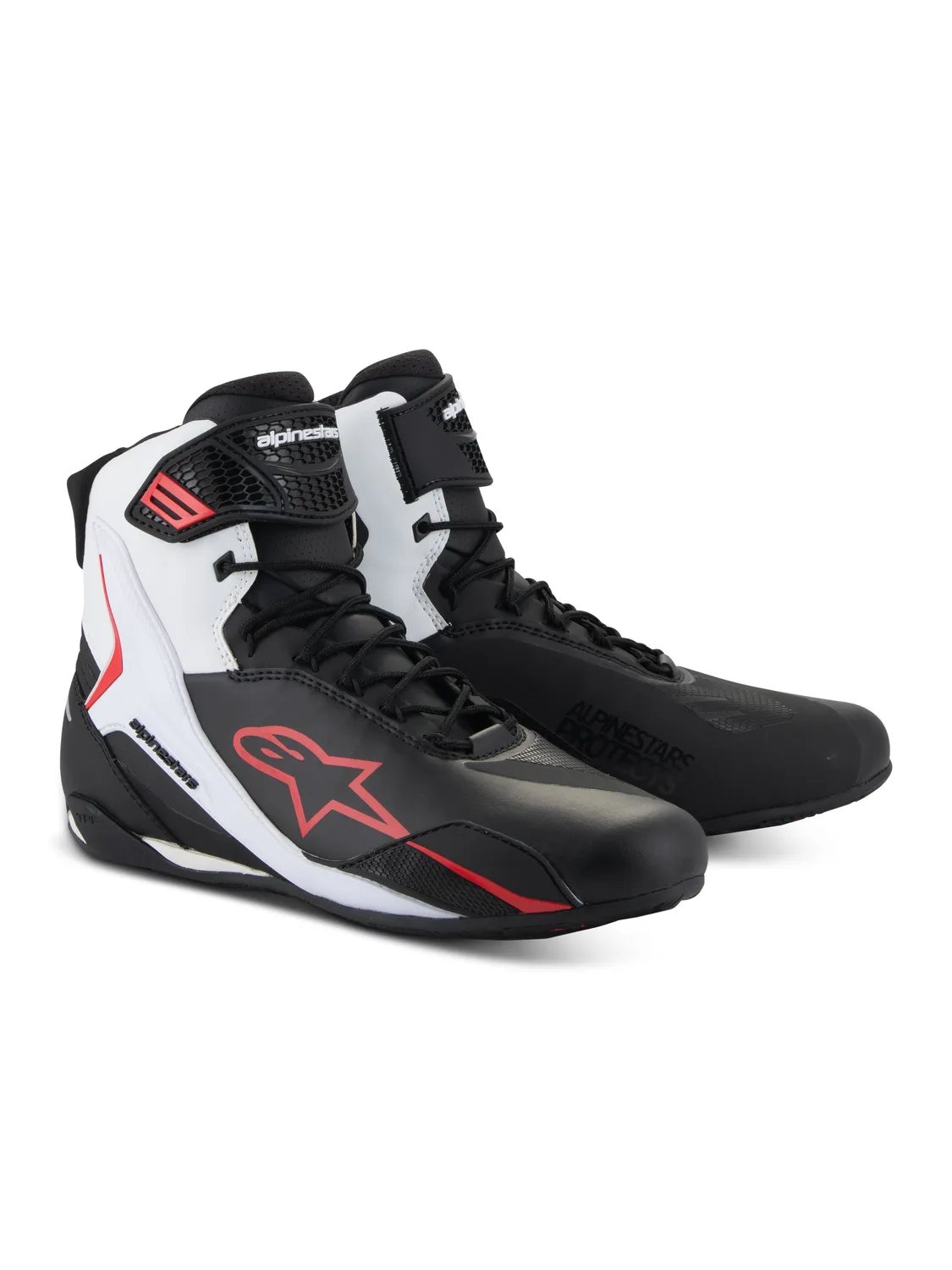 Alpinestars Sko Faster-4 Svart/Vit/Röd