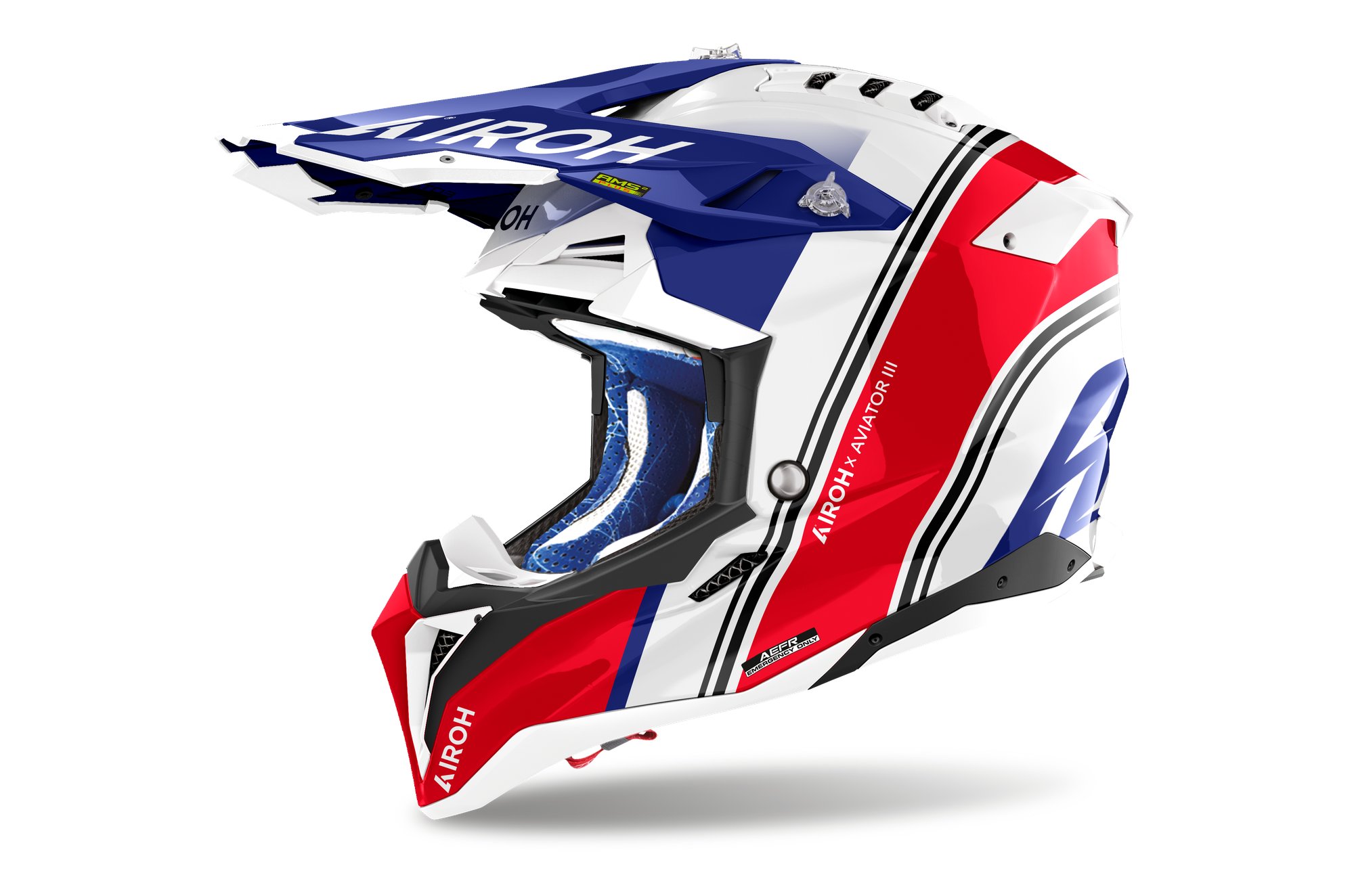 Airoh Hjälm Aviator 3 Hima Röd glansig