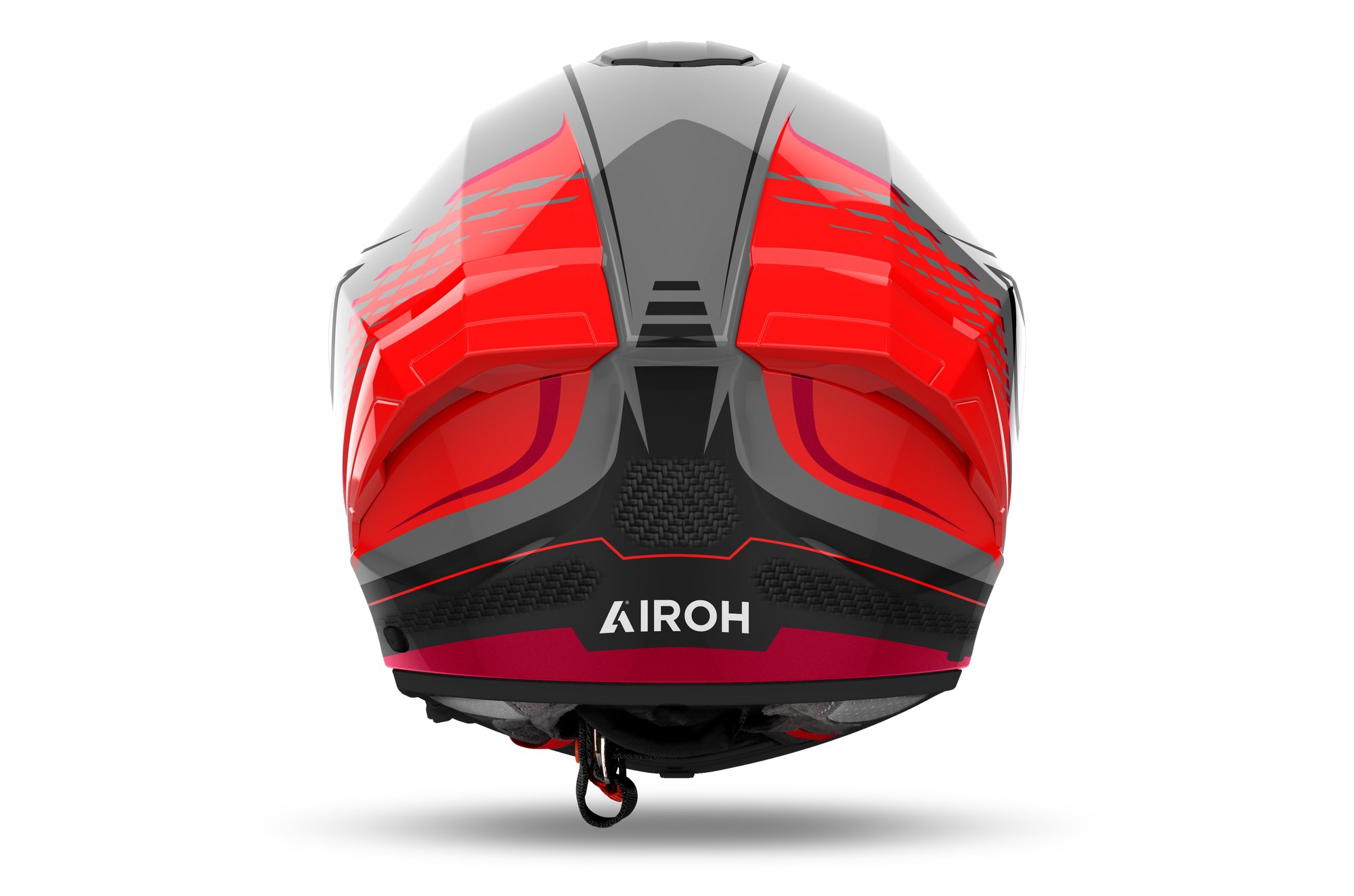 Airoh Hjälm Matryx Rocket Röd Fluo glansig