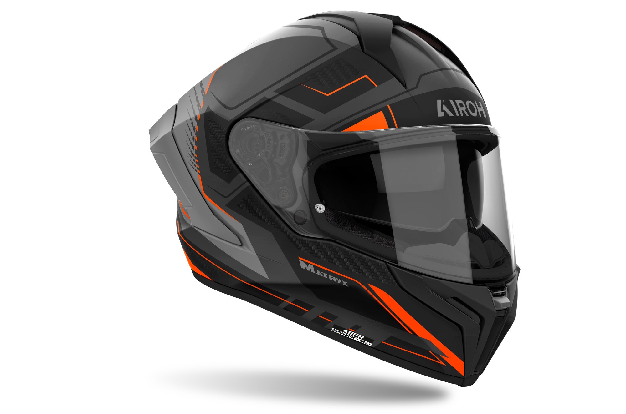 Airoh Hjälm Matryx Rocket Orange Matt