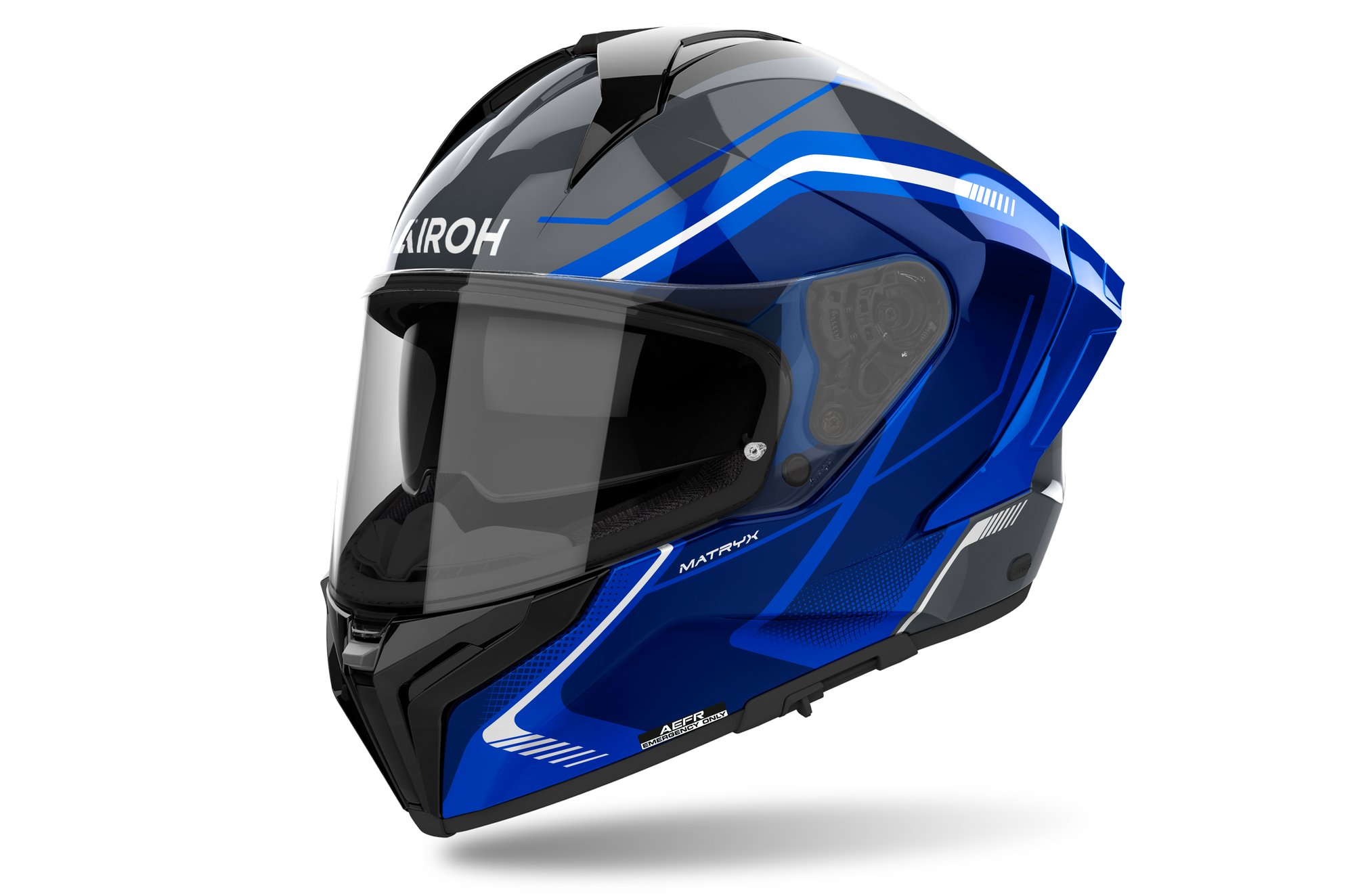 Airoh Hjälm Matryx Wide Blå glansig
