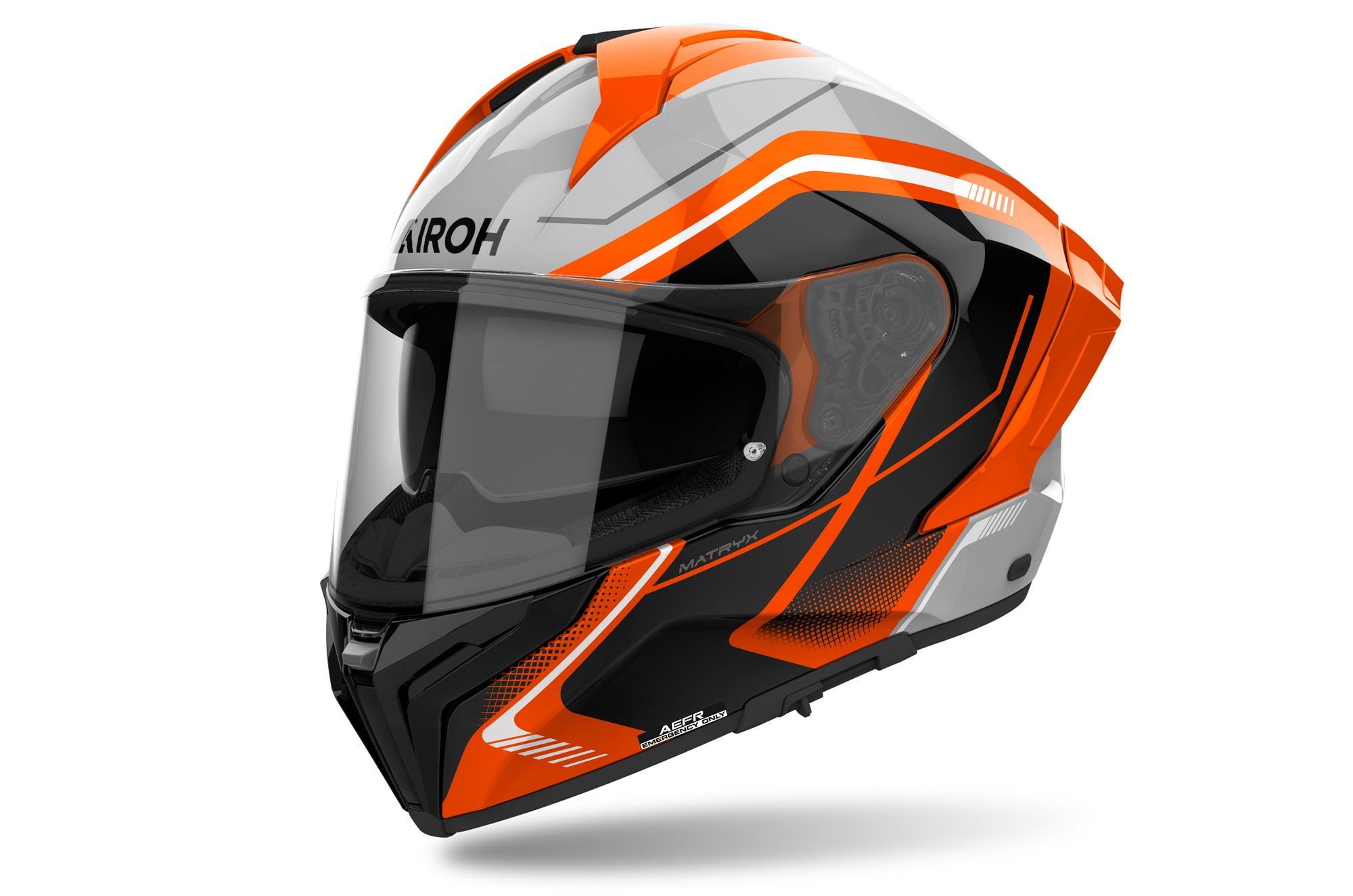 Airoh Hjälm Matryx Wide Orange glansig