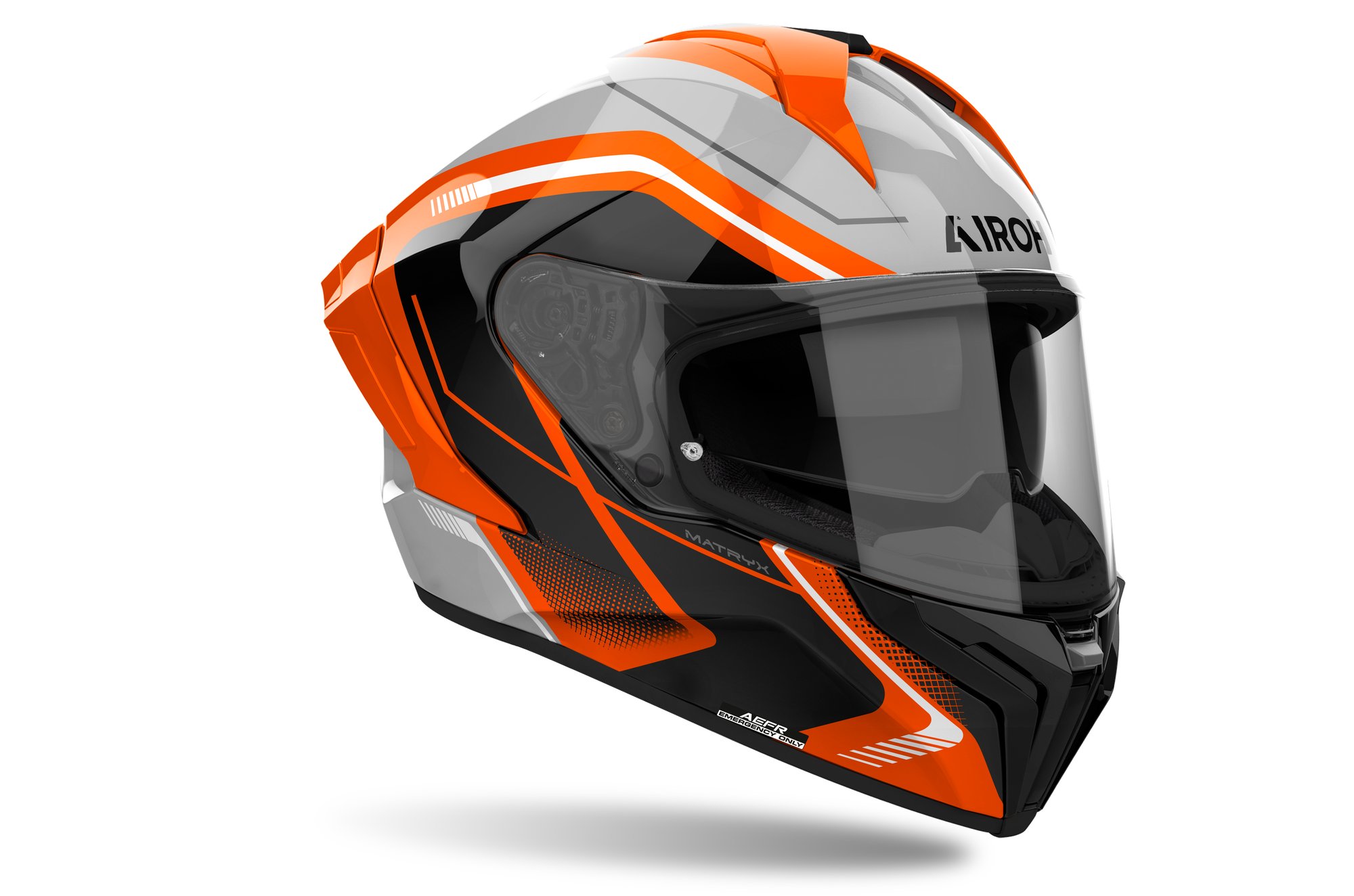 Airoh Hjälm Matryx Wide Orange glansig