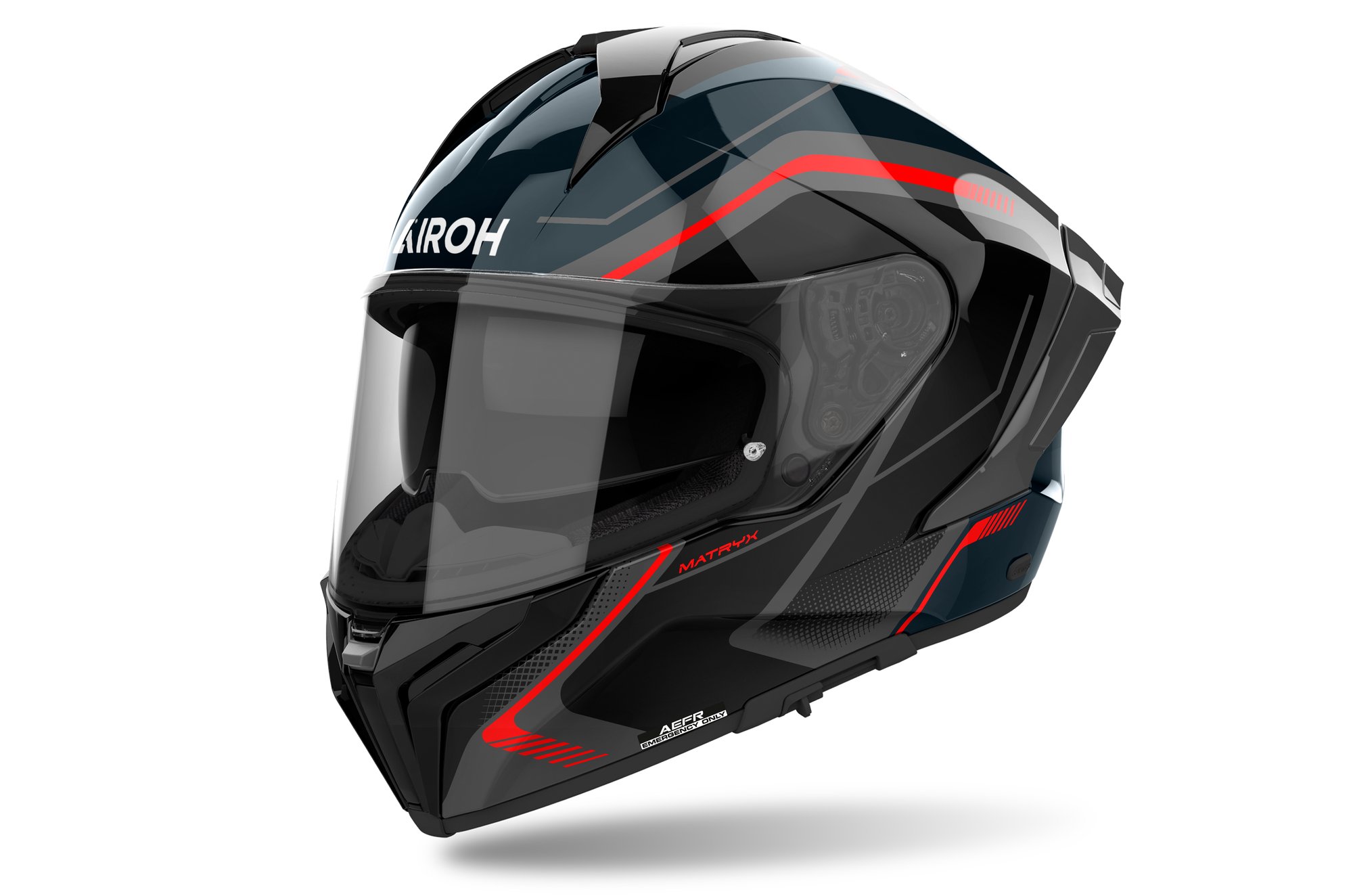 Airoh Hjälm Matryx Wide Röd glansig