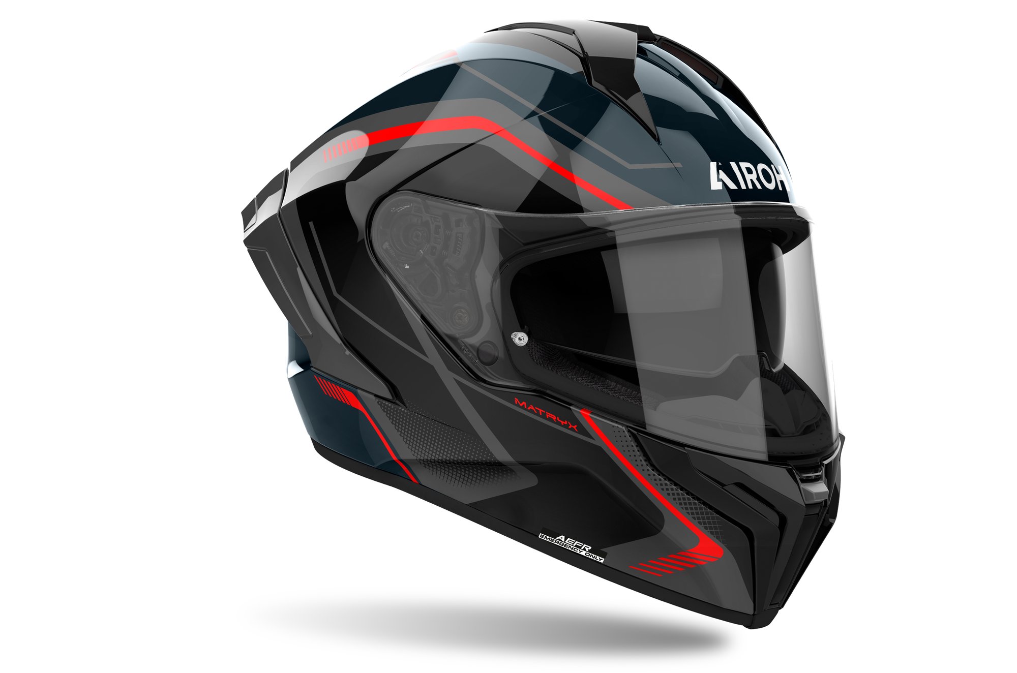 Airoh Hjälm Matryx Wide Röd glansig