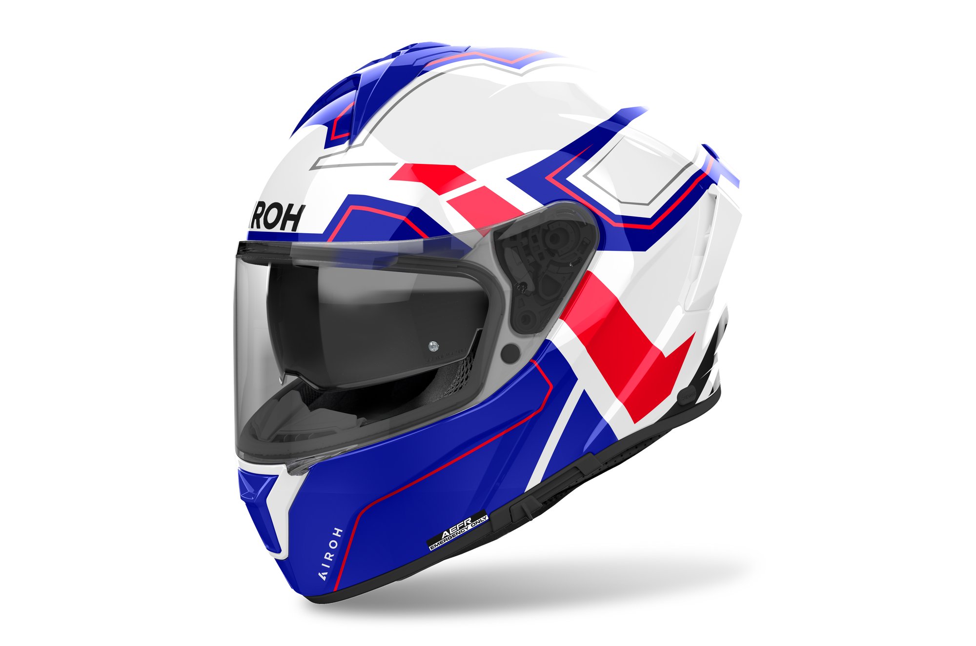 Airoh Hjälm Spark 2 Dart Blå/Röd glansig