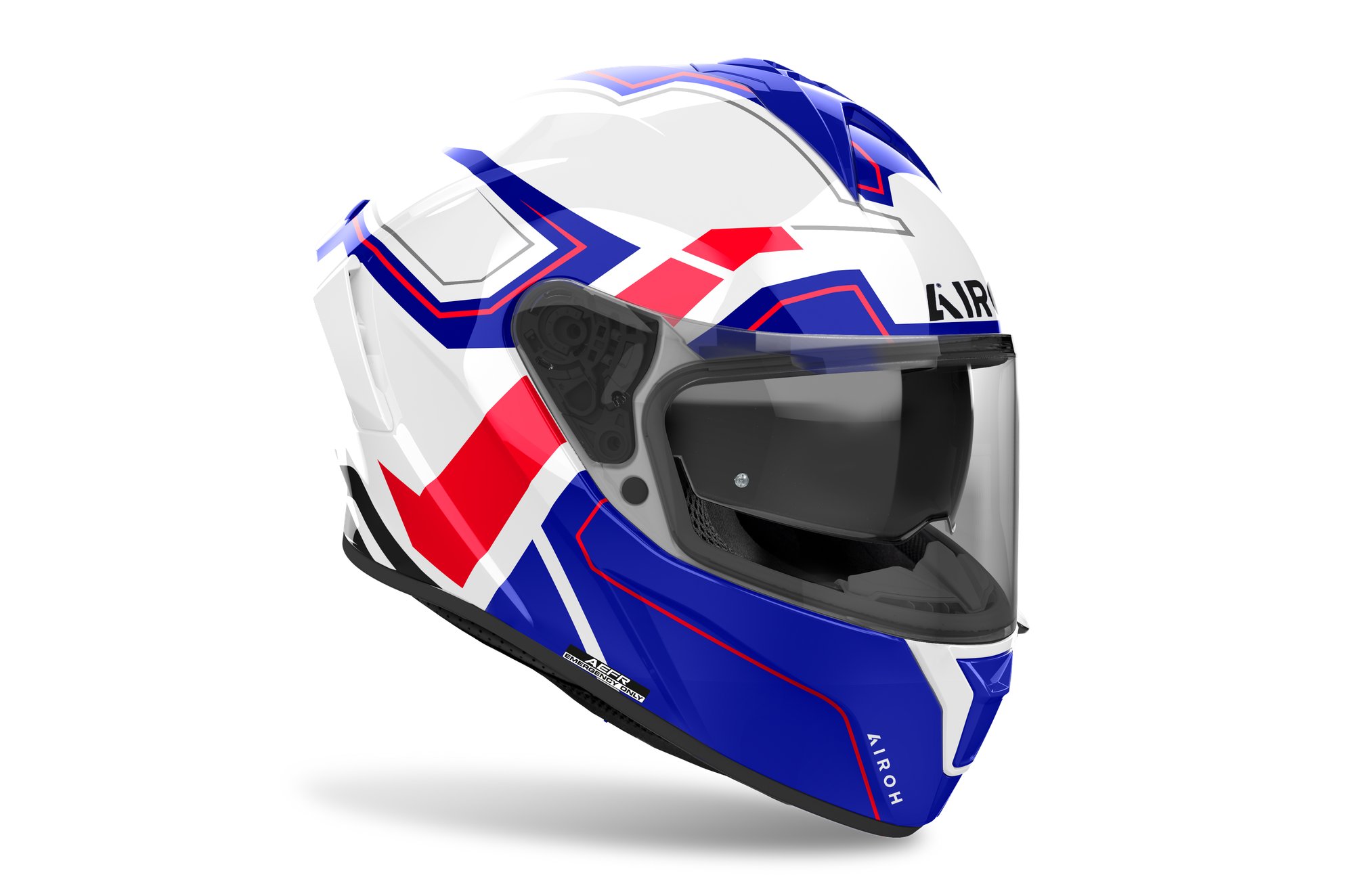 Airoh Hjälm Spark 2 Dart Blå/Röd glansig