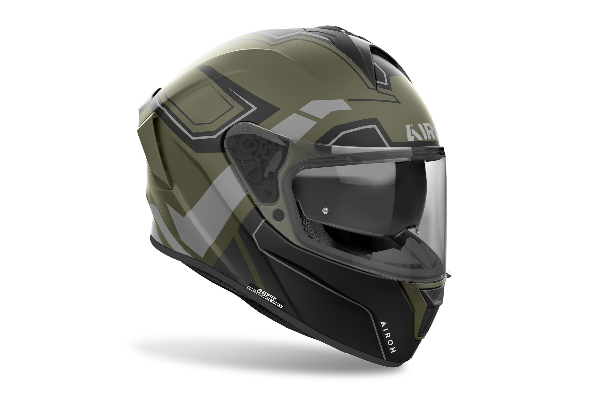 Airoh Hjälm Spark 2 Dart Military Grön Matt