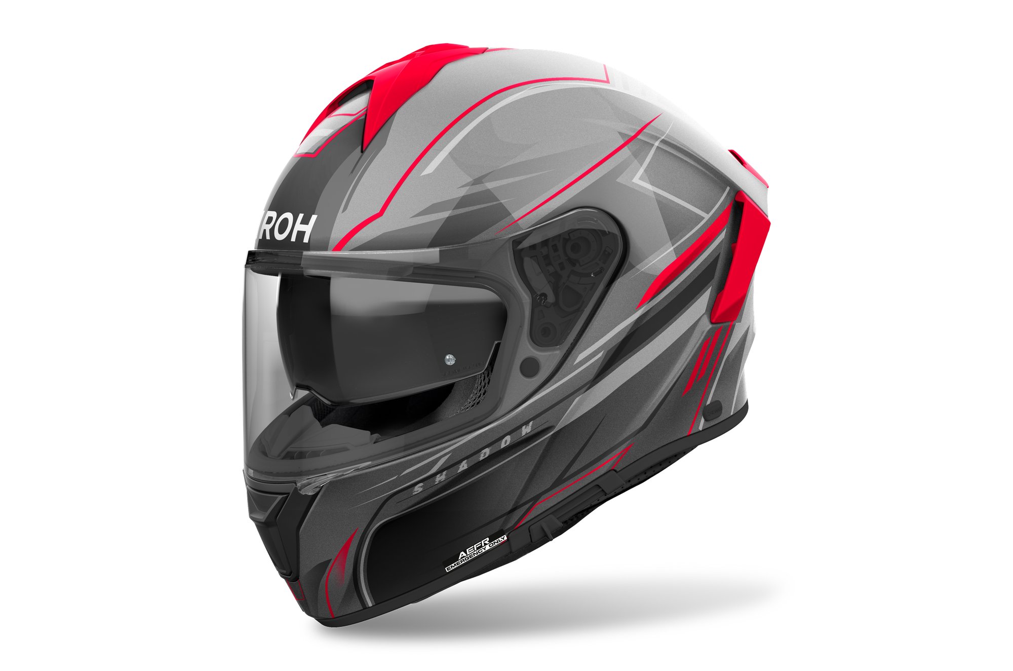 Airoh Hjälm Spark 2 Shadow Röd glansig